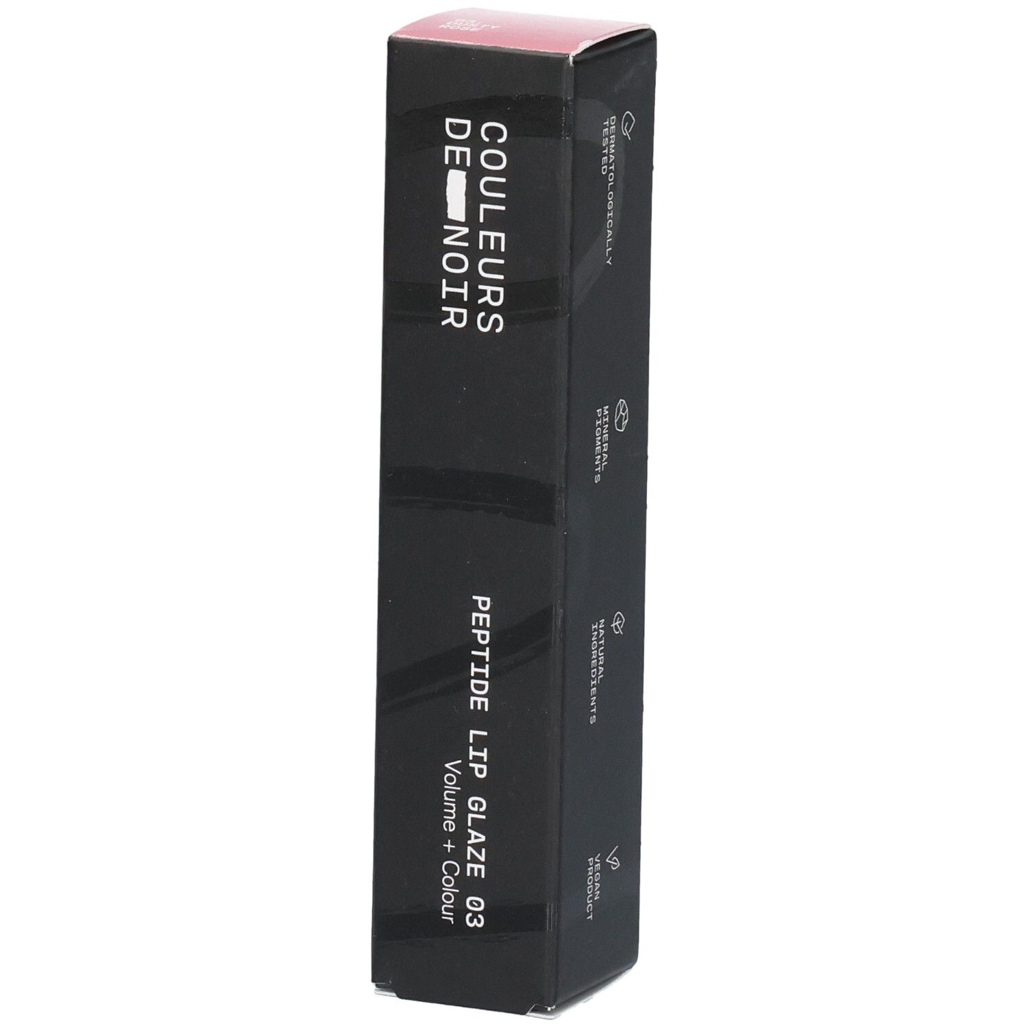 Couleurs de Noir Peptide Lip Glaze 03 Dusty Rose 12 Make-up