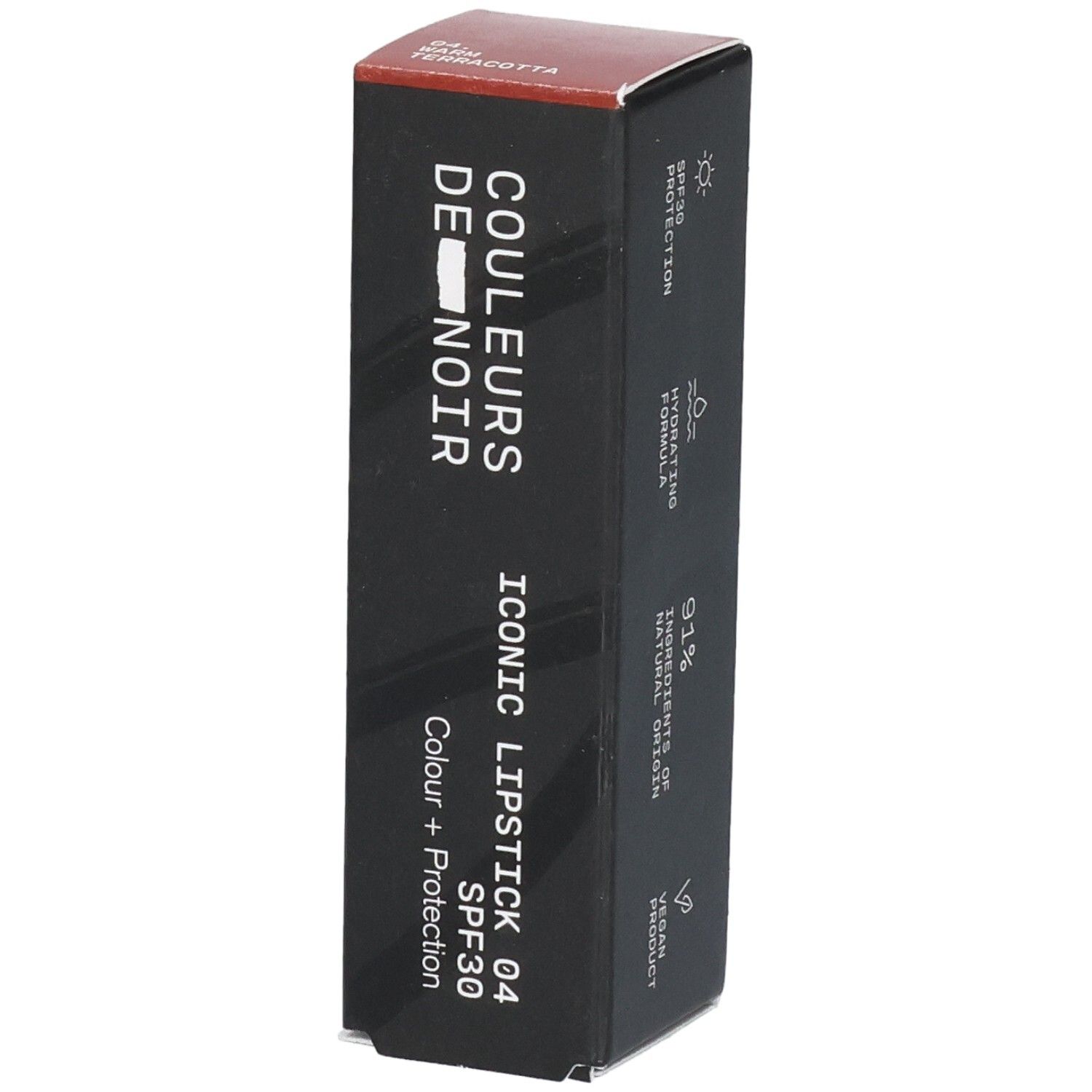 Couleurs de Noir Iconic Lipstick SPF30 - 04 Warm Terracotta 3,05 Make-up