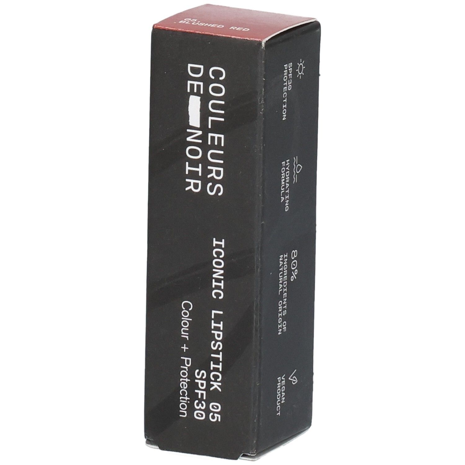 Couleurs de Noir Iconic Lipstick SPF30 – 05 Blushed Red 3,05 Make-up