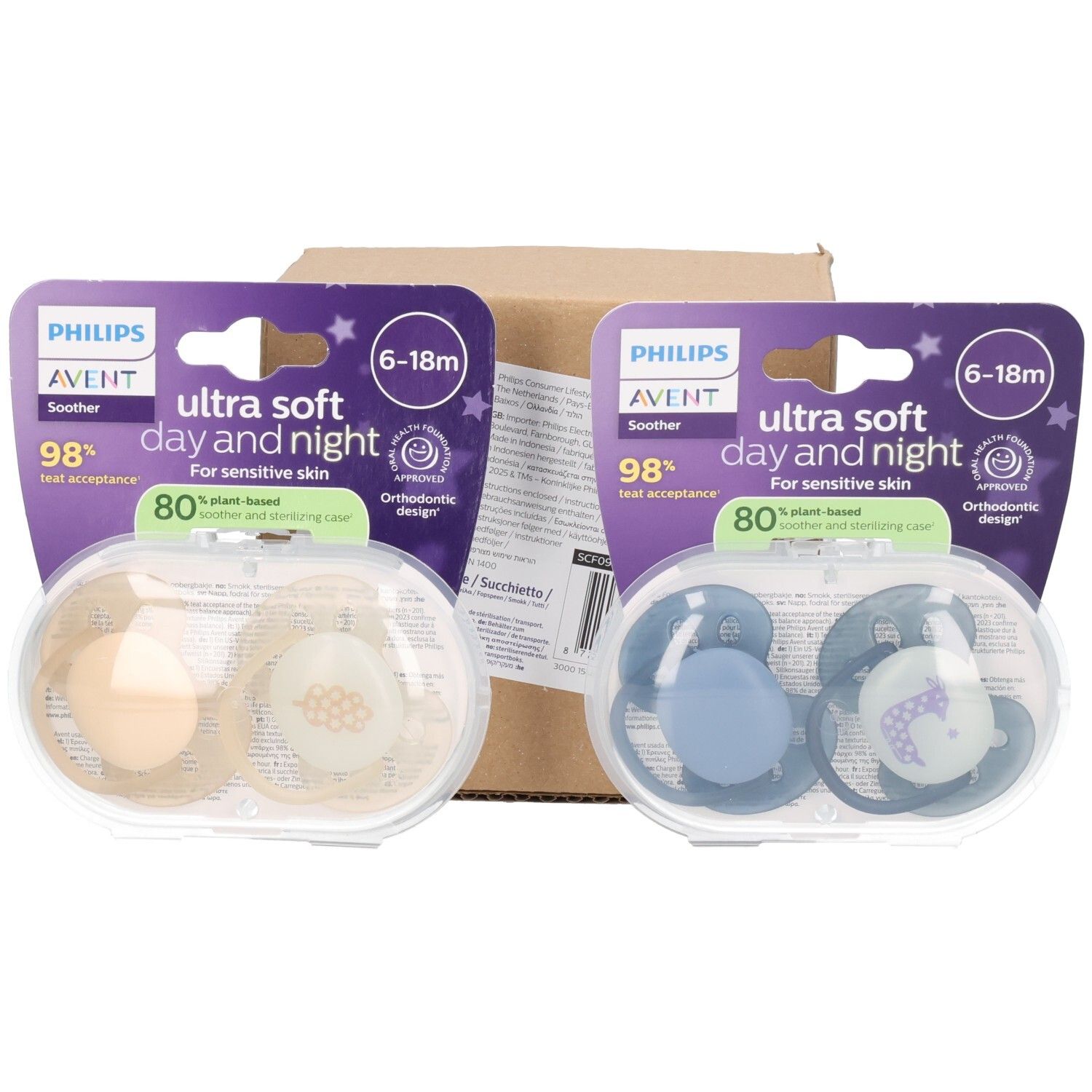Philips AVENT ultra soft Schnuller 6–18 Monate