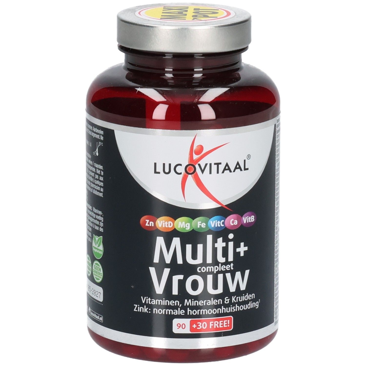 Lucovitaal Multivitamine Vrouw 120 tabletten St Tabletten