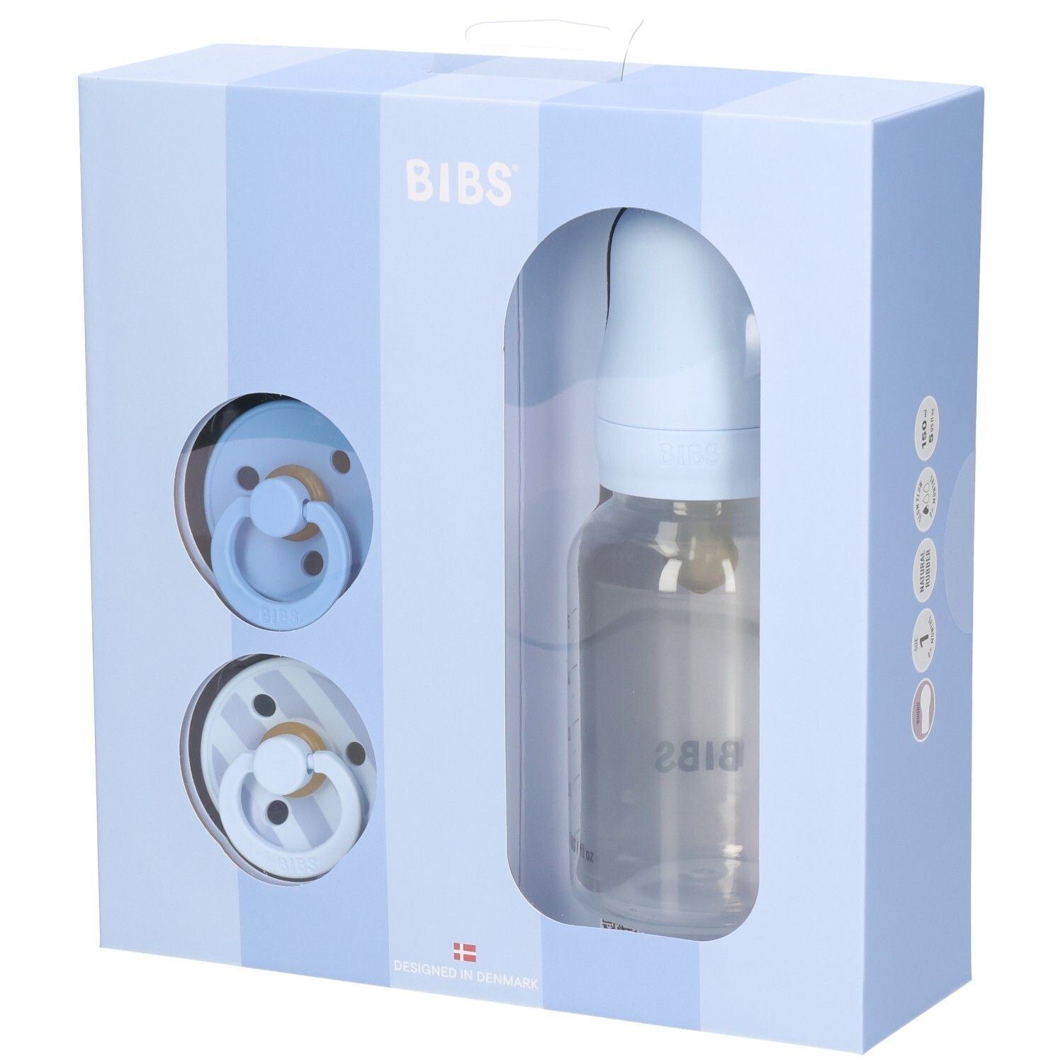 Bibs 1 - Giftset Studio Blue 3 St Set