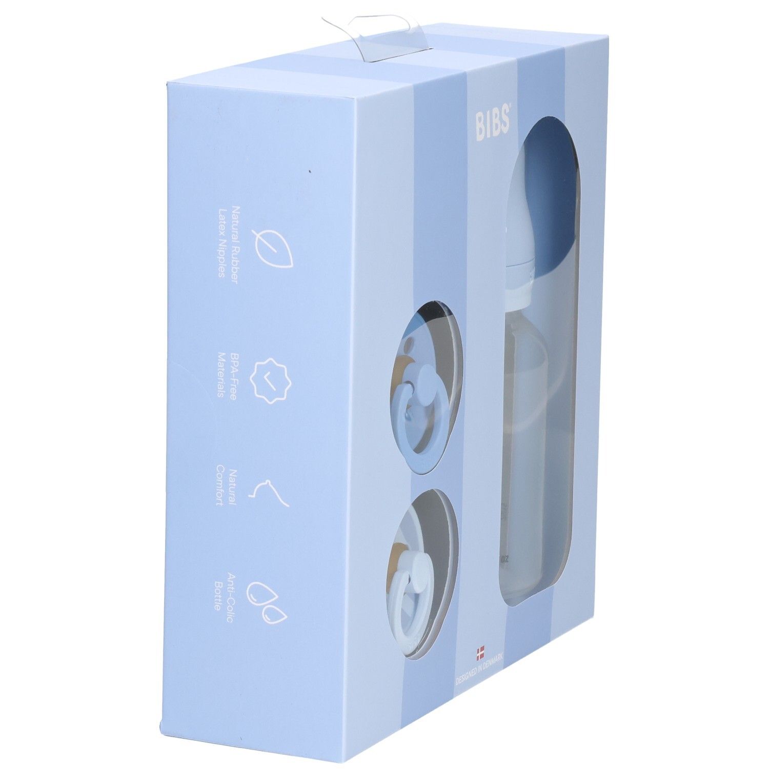 BIBS Gift Set Baby Sprinkle Baby Blue