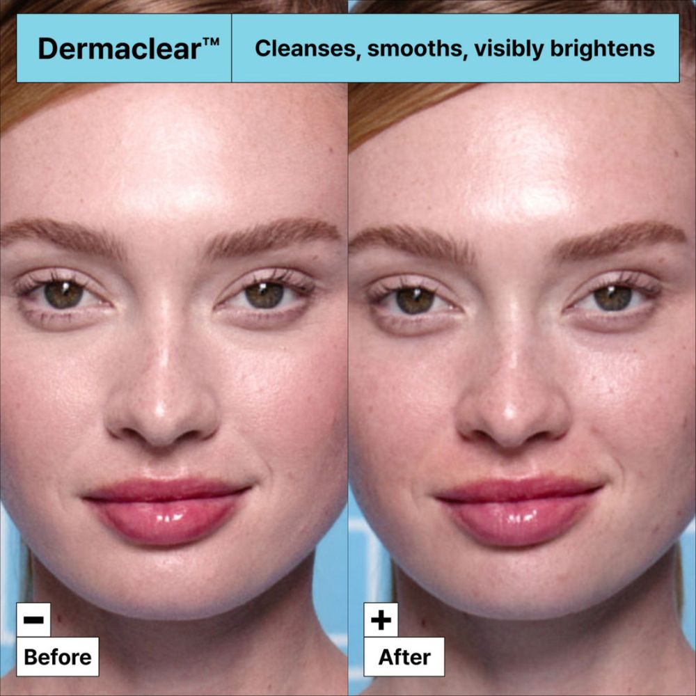 Dr. Jart+ Dermaclear täglicher Peeling-Reiniger in weißer Tube.