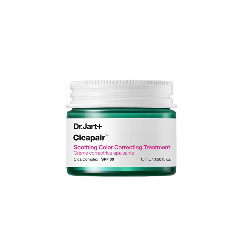 Dr.Jart+ Cicapair: Soothing Repair Serum, Color Correcting Treatment, Repair Cream.