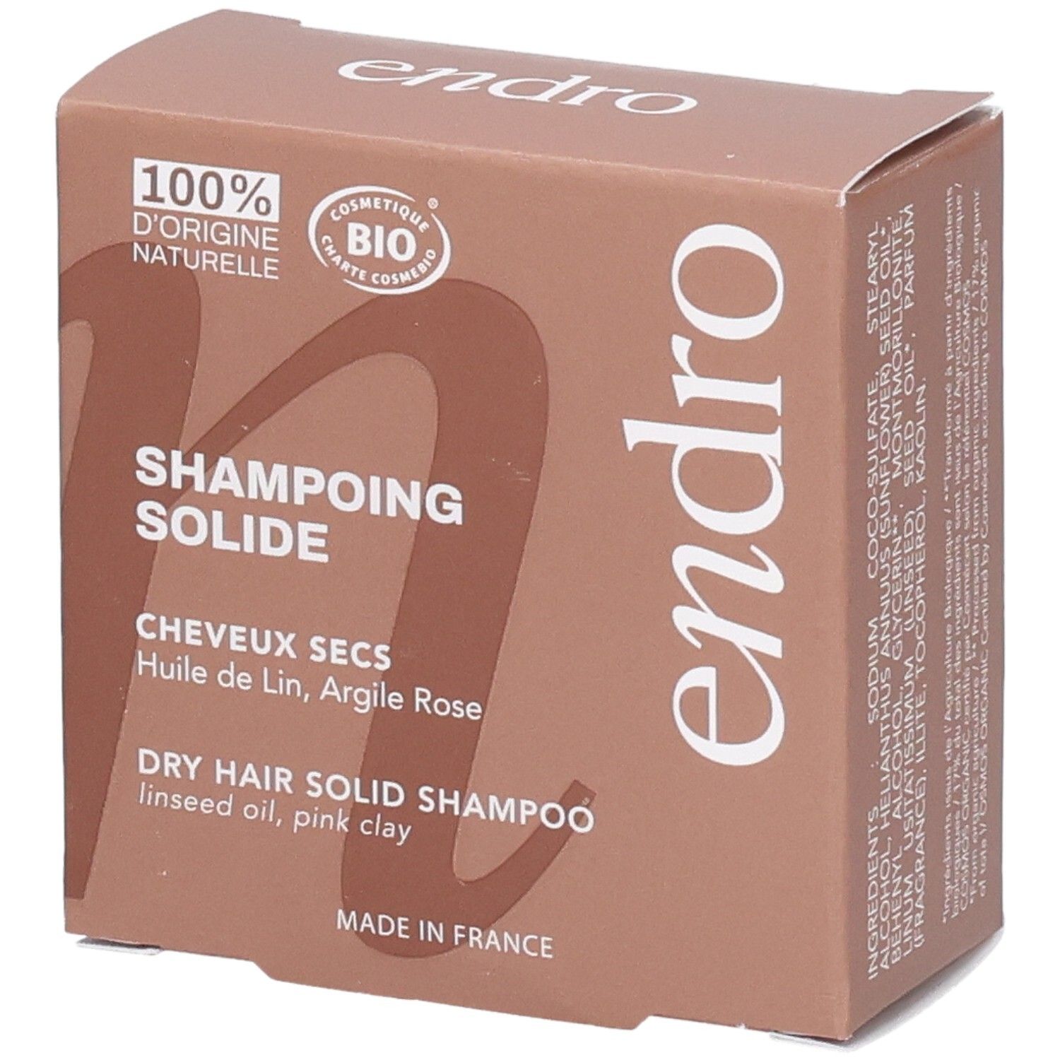 Endro Vaste shampoo droog haar 80ml 80 ml Shampoo