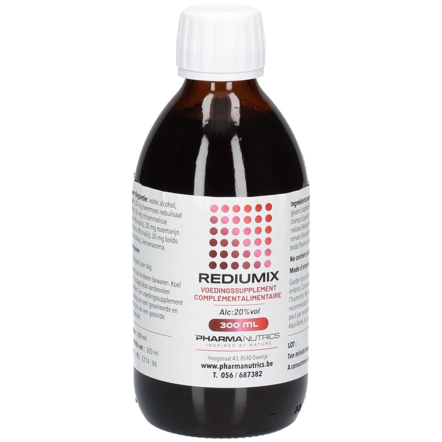 PharmaNutrics Rediumix Druppels 300 Vloeistof
