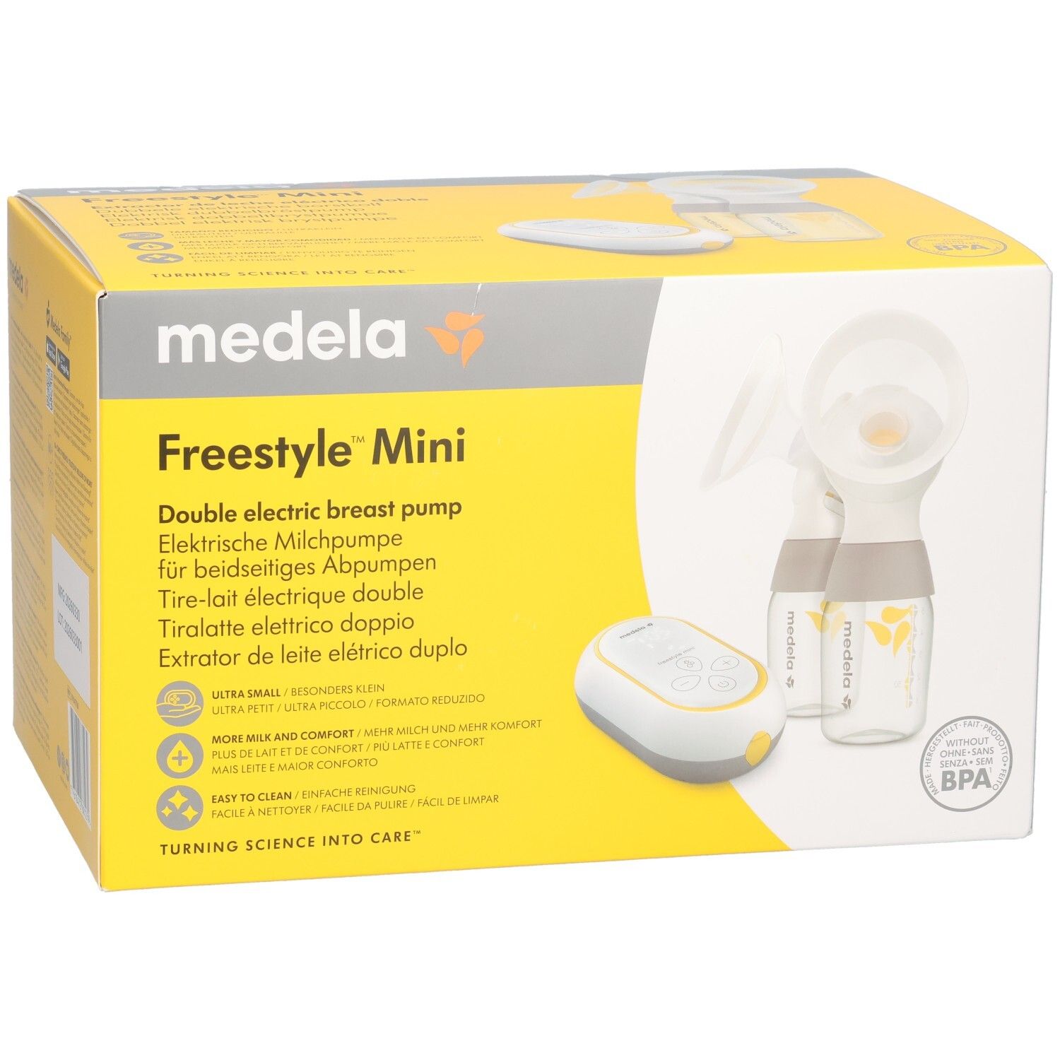 Medela Freestyle Mini elektrische Milchpumpe.
