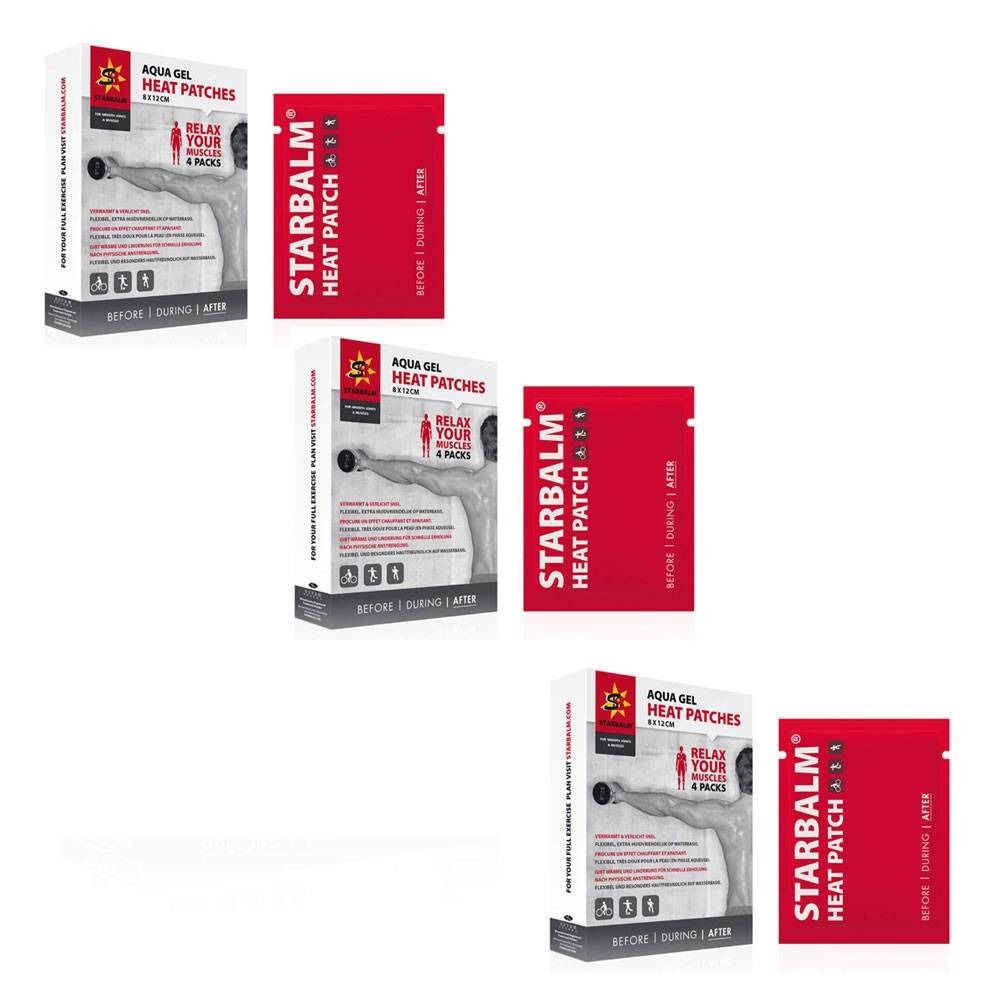 Star Balm Heat Patches 10cmx14cm Tripack