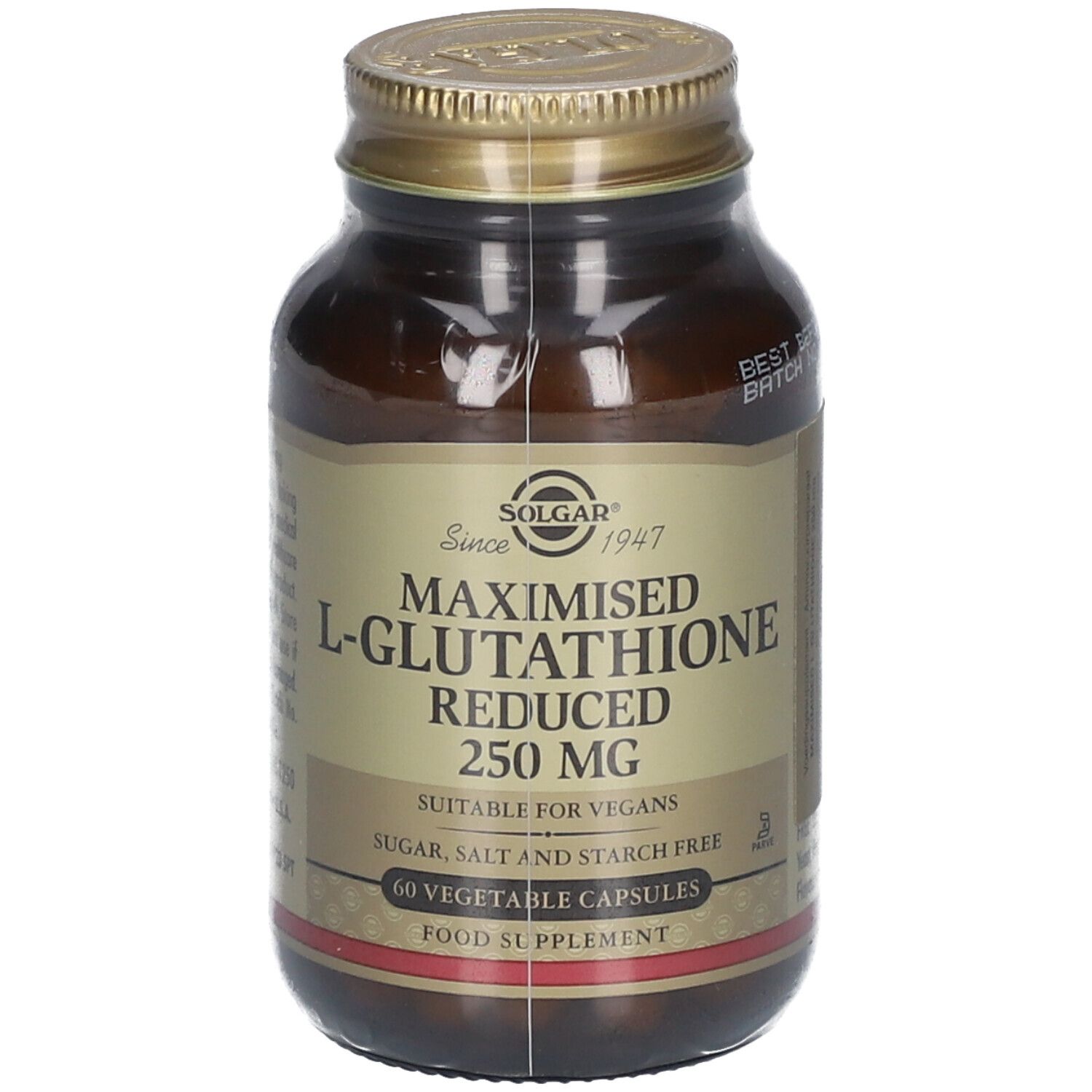 SOLGAR® Maximised L-Glutathione 250 mg 60 pz Capsule