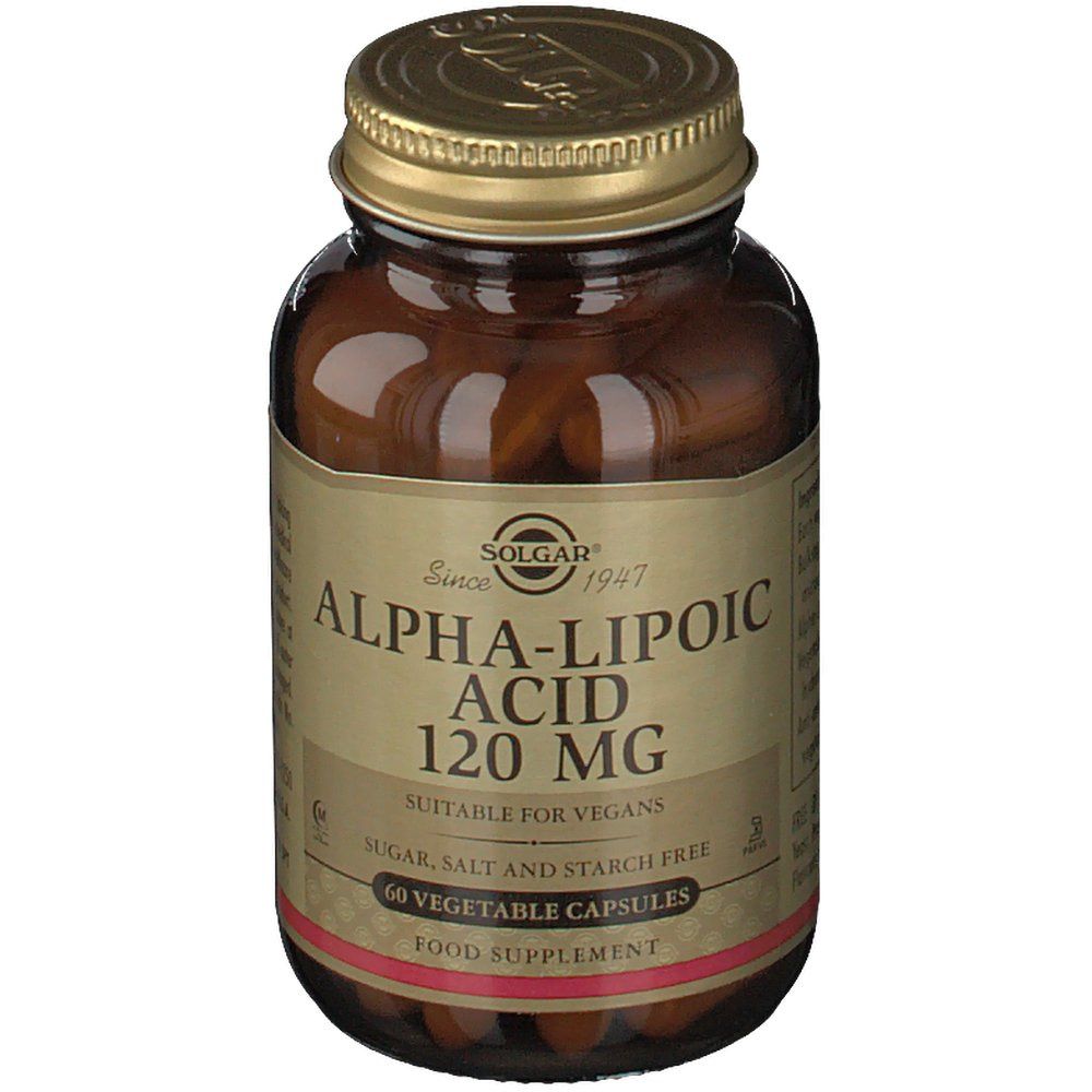 SOLGAR® Alpha Lipoic Acid 120 mg