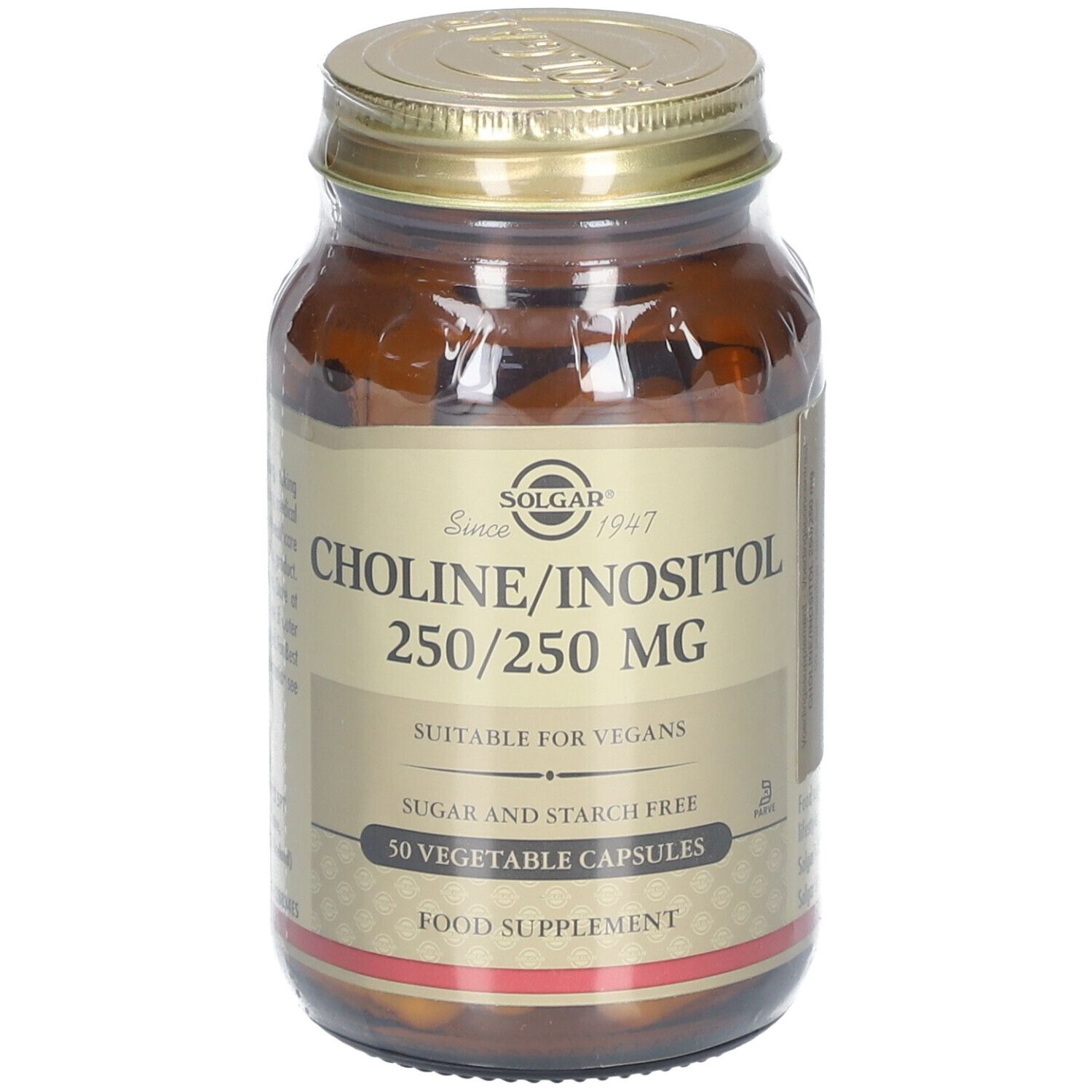 Solgar® Choline/Inosito 250/250 mg