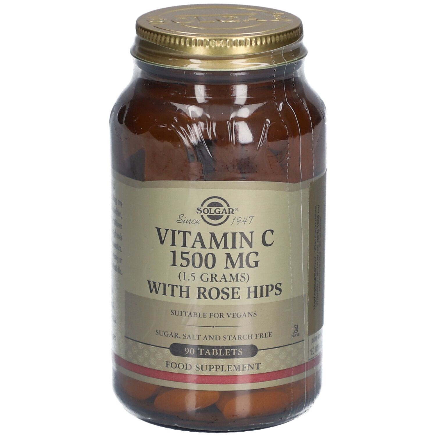 Solgar Vitamin C With Rose Hips 1500 mg | Cynorrhodon