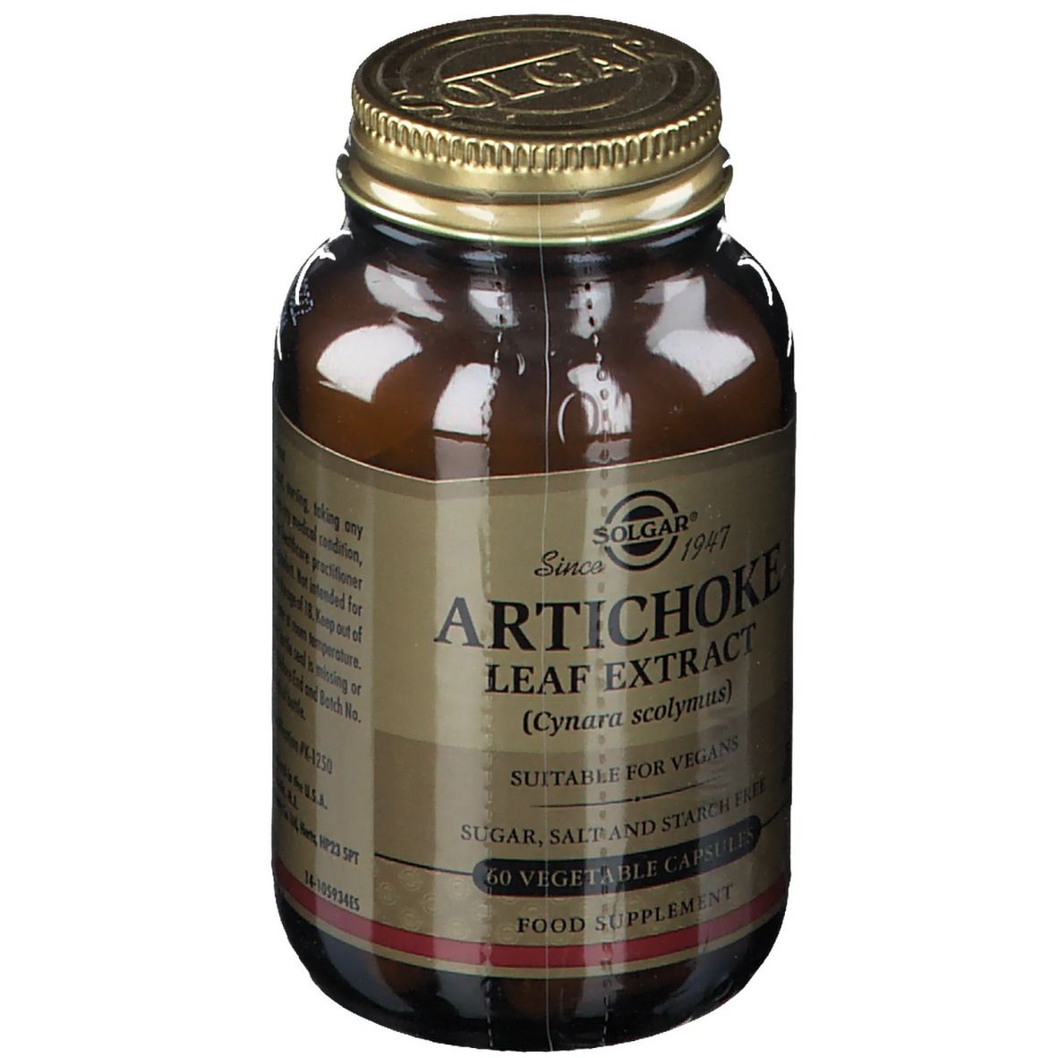 SOLGAR® Artichoke Leaf Extract 60 pz Redcare