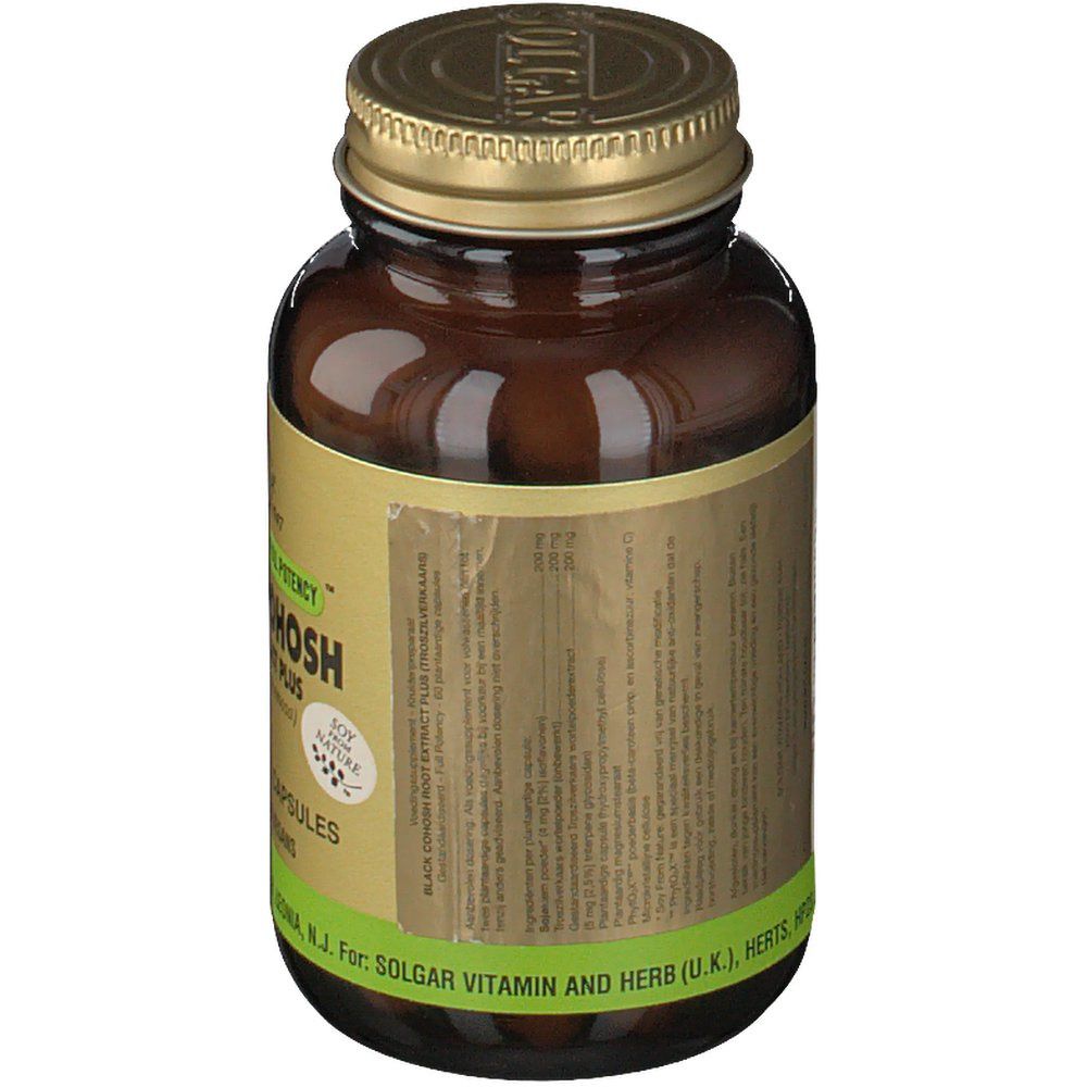 SOLGAR® Black Cohosh Root Extract Plus 60 pz Redcare