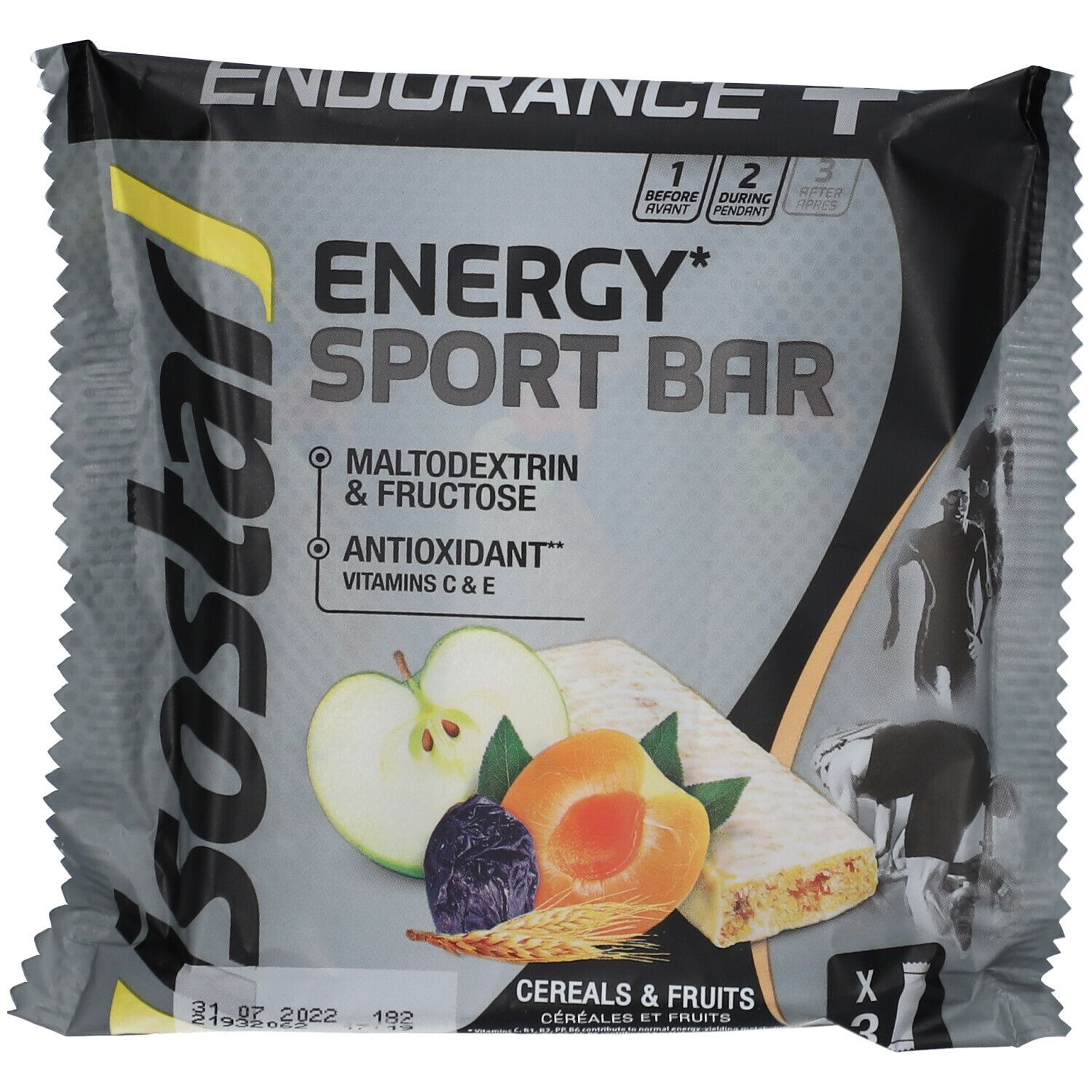 Isostar® Barres Endurance + Energy Sport