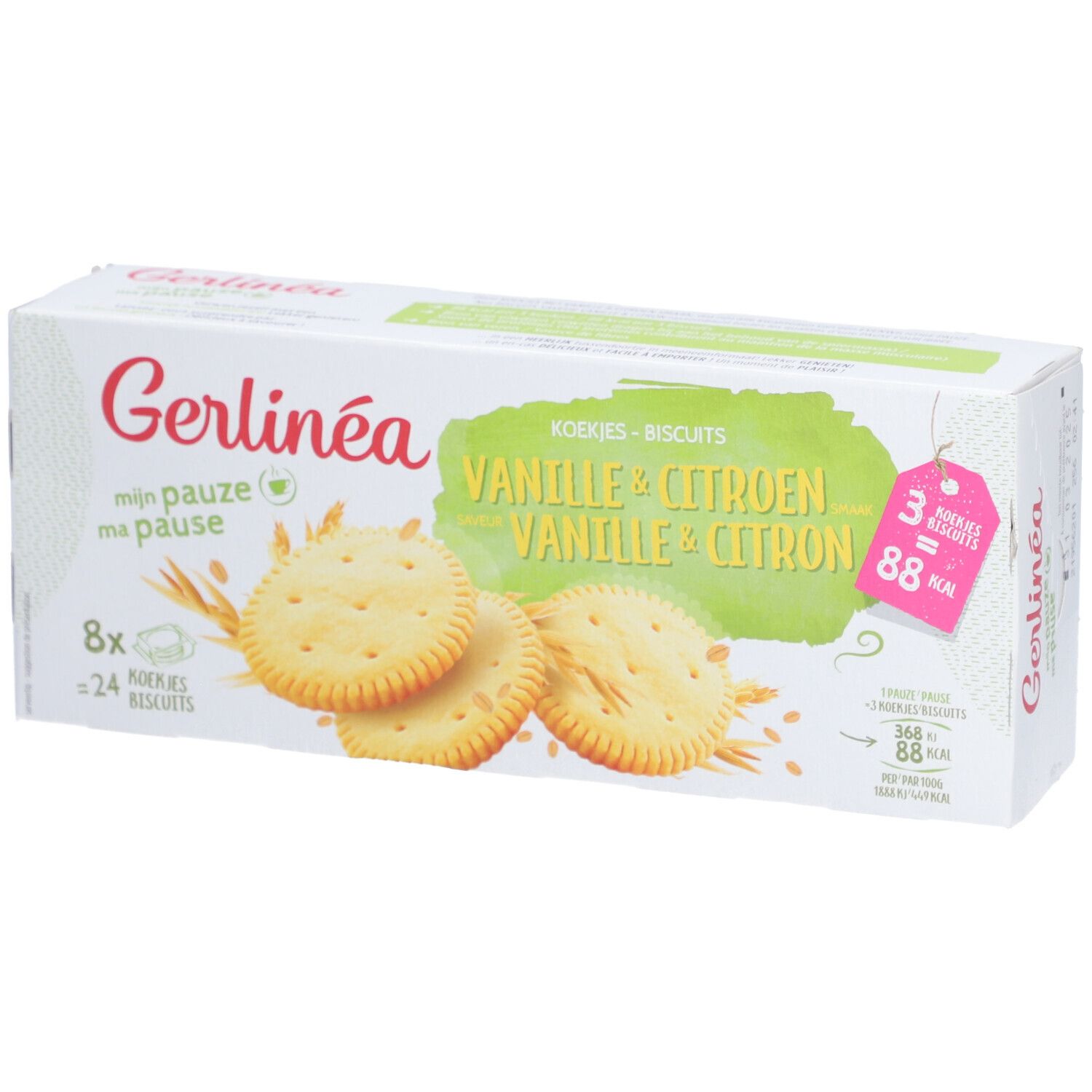 Gerlinéa Biscuits Vanille & Citron