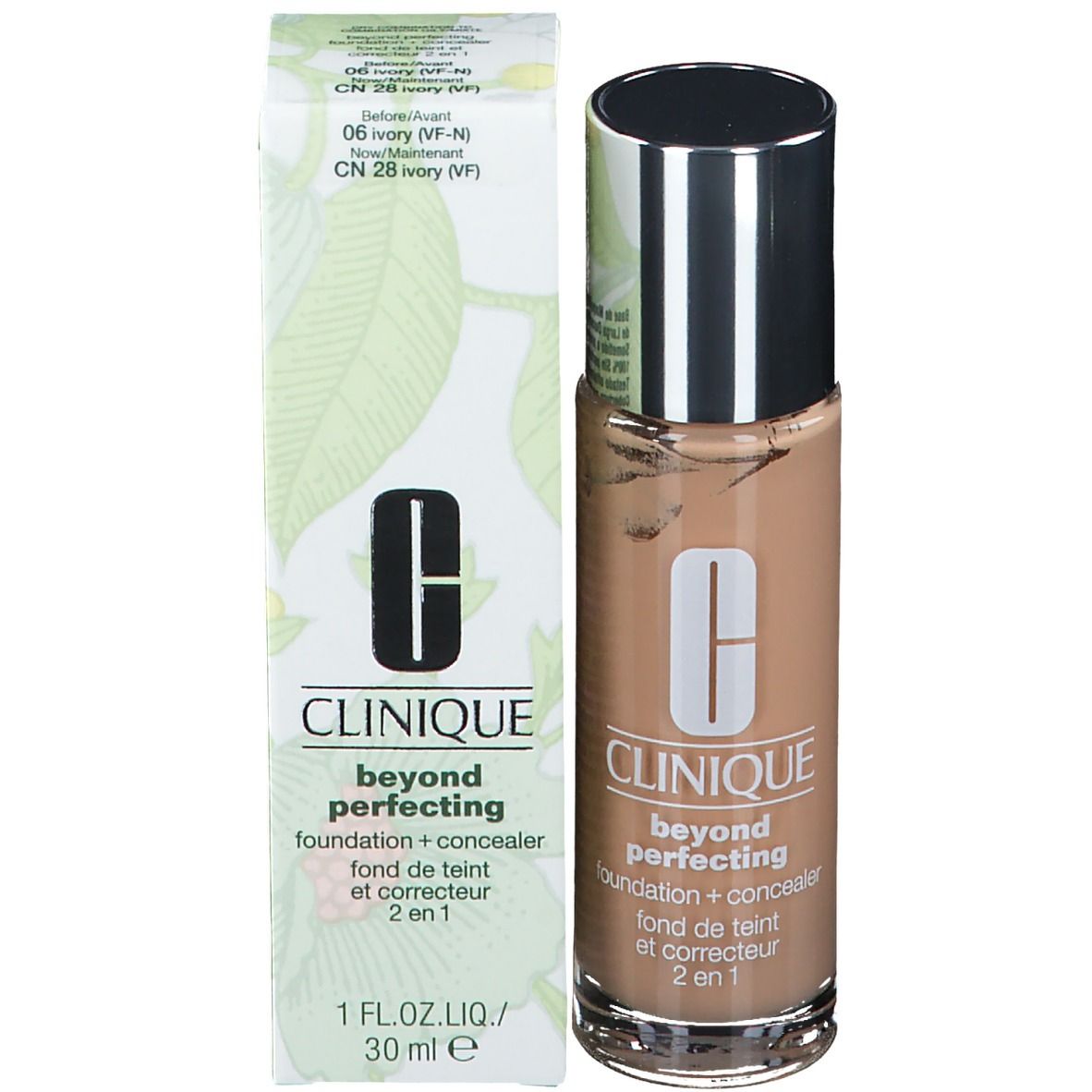 CLINIQUE Beyond Perfecting Foundation and Concealer Ivory 06