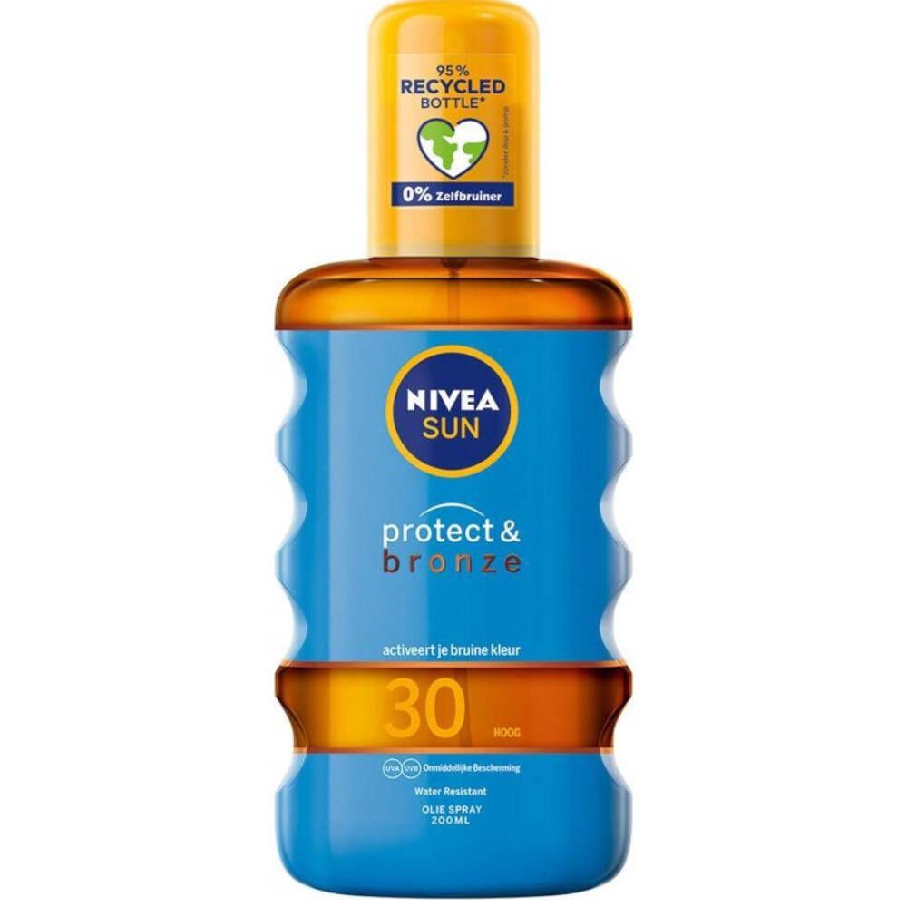 Nivea Sun Protect & Bronze Huile Protectrice Spf30