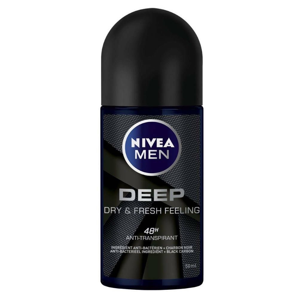 NIVEA MEN Anti-Transpirant Deep Dry 48h Roll-on