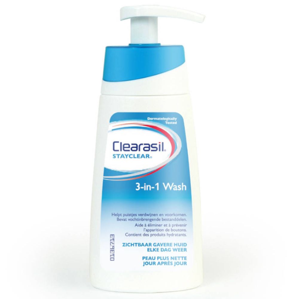 Clearasil Daily Clear Hydra-Blast 3-in-1 Wash - Gel Nettoyant 150 ml