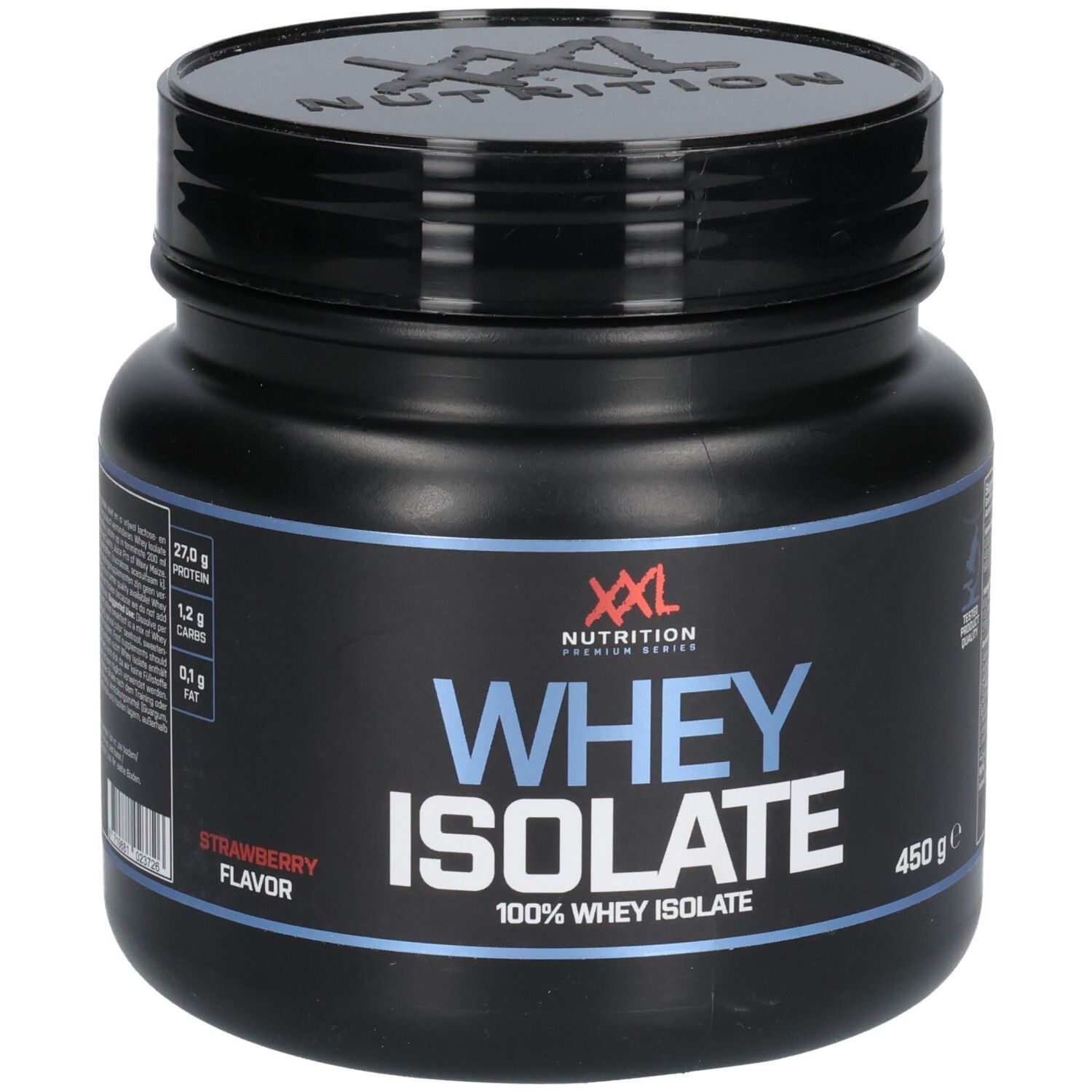 XXL Nutrition Whey Isolaat Aardbei 450g 450 g Puder
