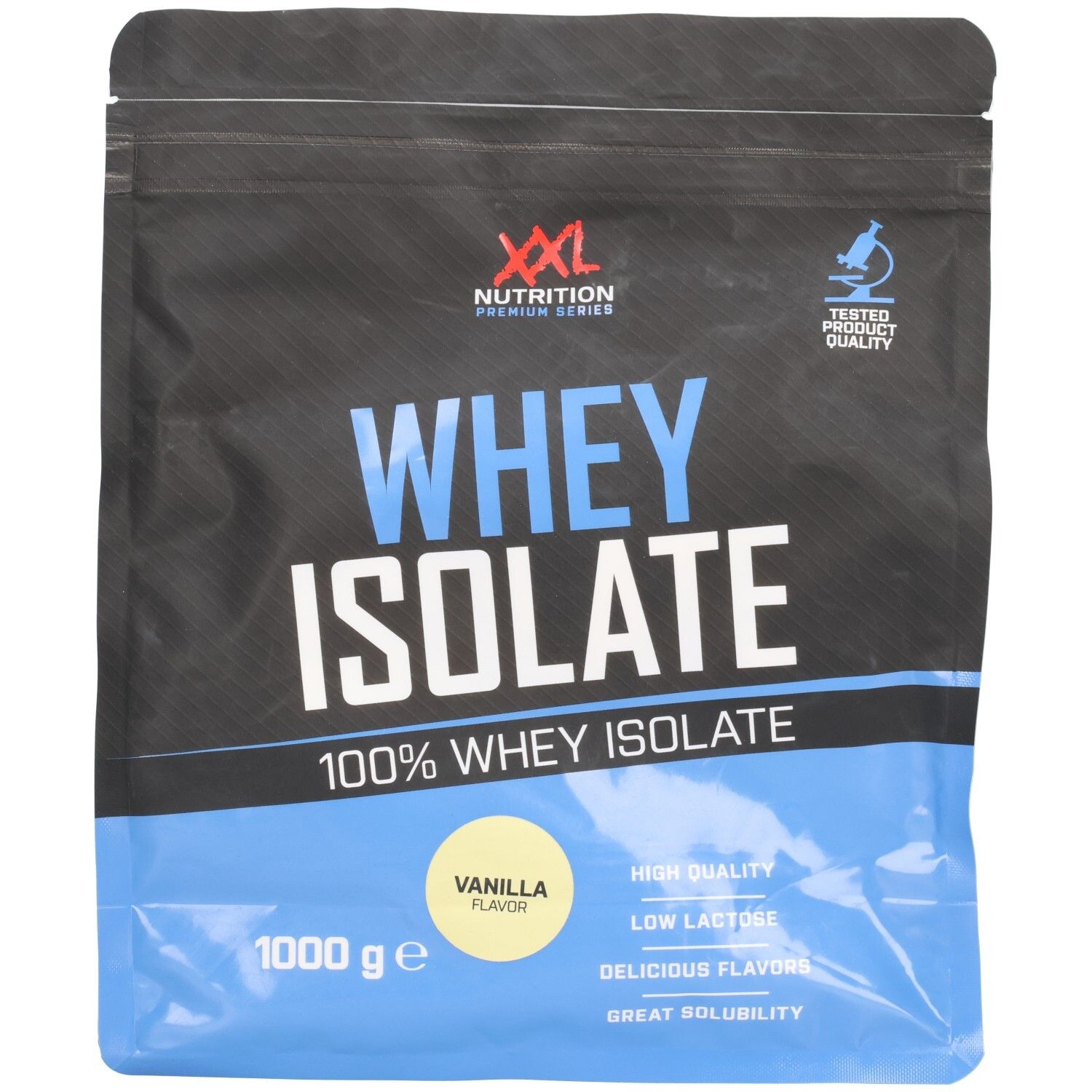 XXL Nutrition Whey Isolaat Vanille 1000g 1000 g Puder