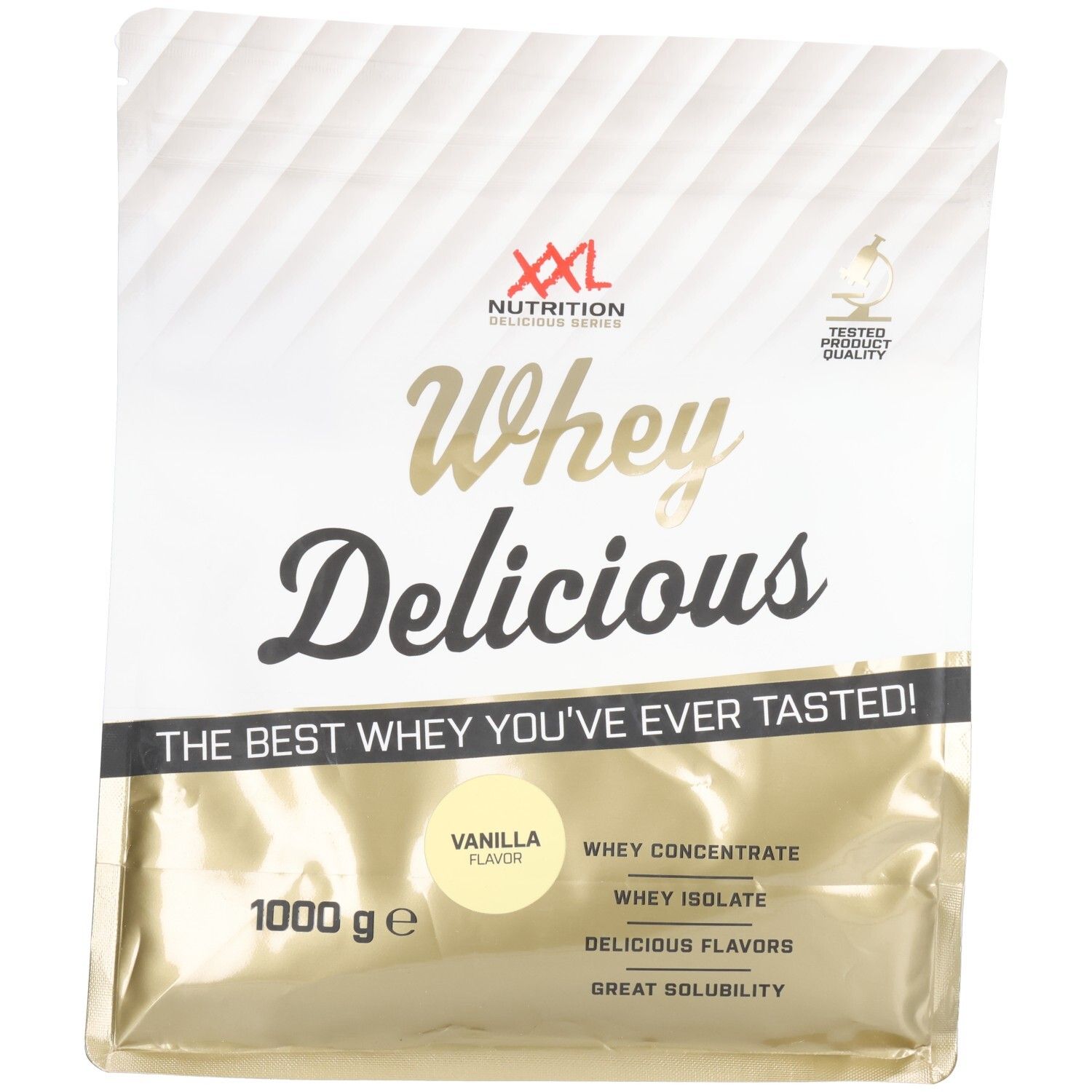 XXL Nutrition Whey Delicious Vanille 1000g 1000 g Puder