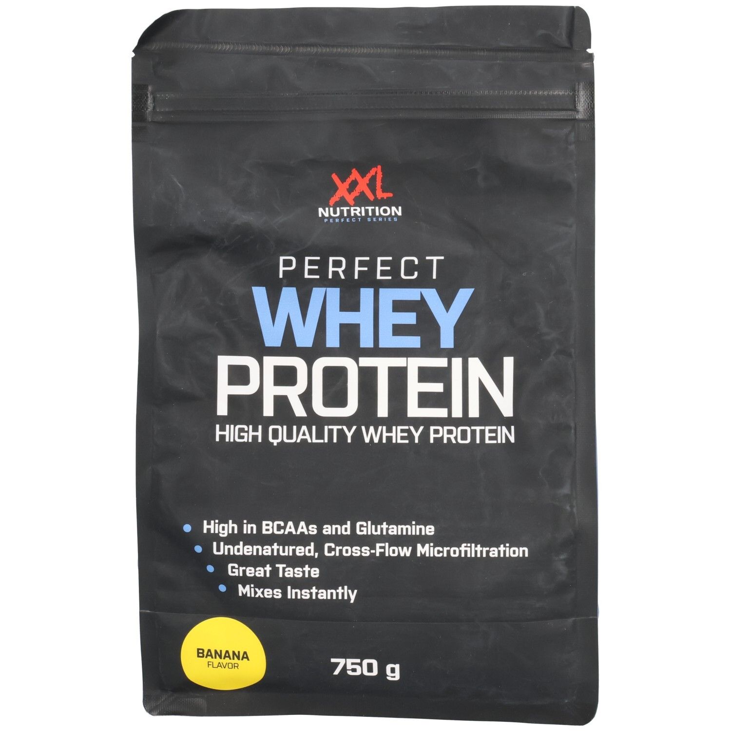 XXL Nutrition Perfect Whey Protein Banaan 750g 750 g Puder