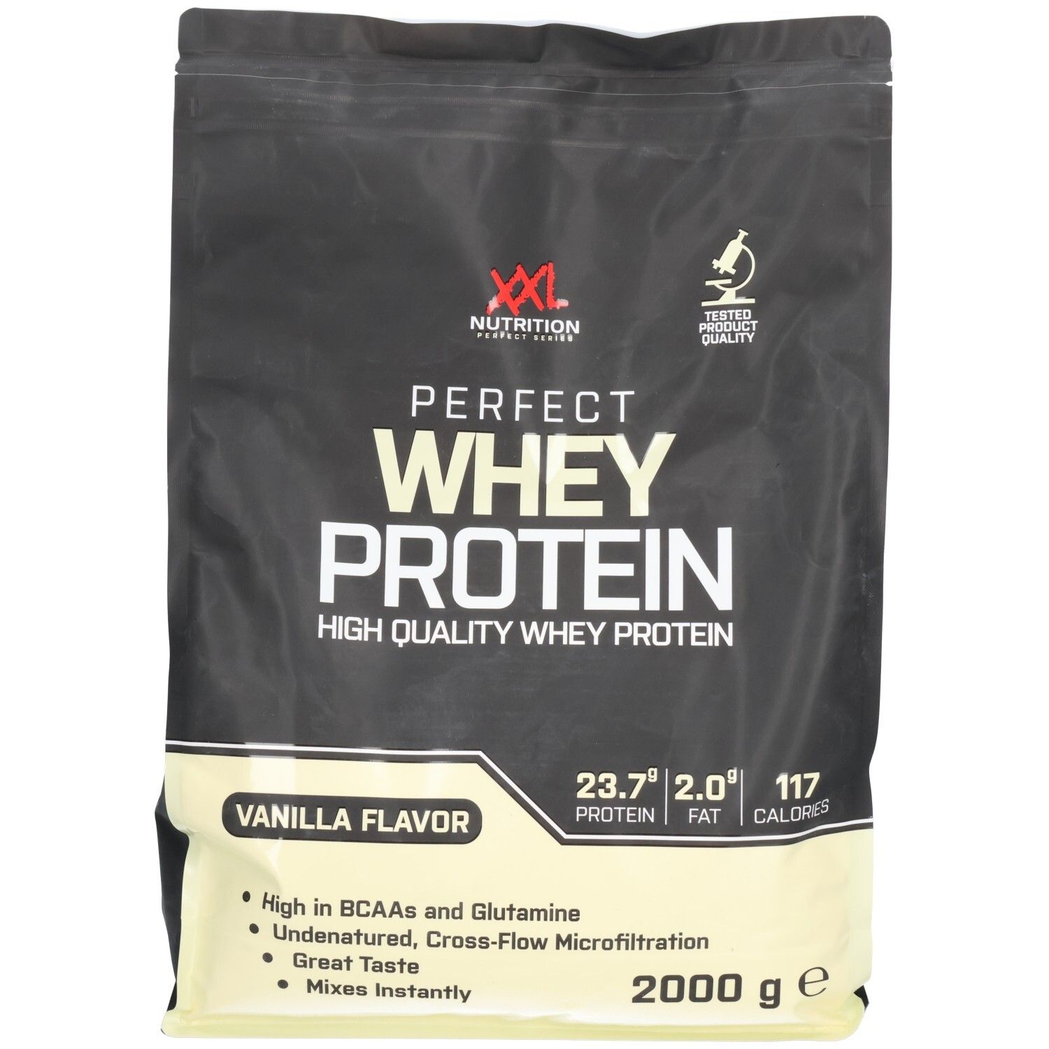 XXL Nutrition Perfect Whey Protein Vanille 2000g 2000 g Puder