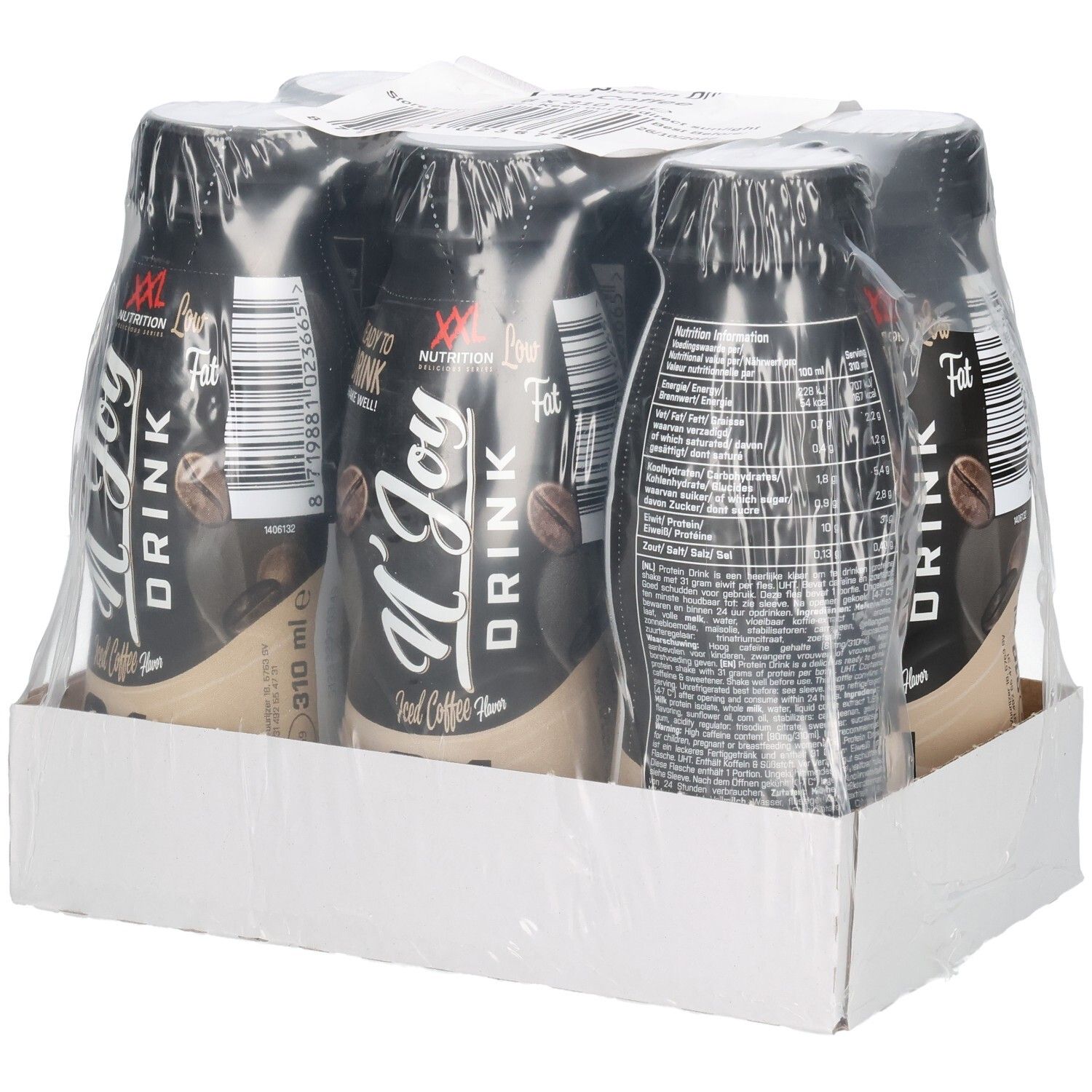 XXL Nutrition N'Joy Protein Drink Ijskoffie 6st 6 St Solution