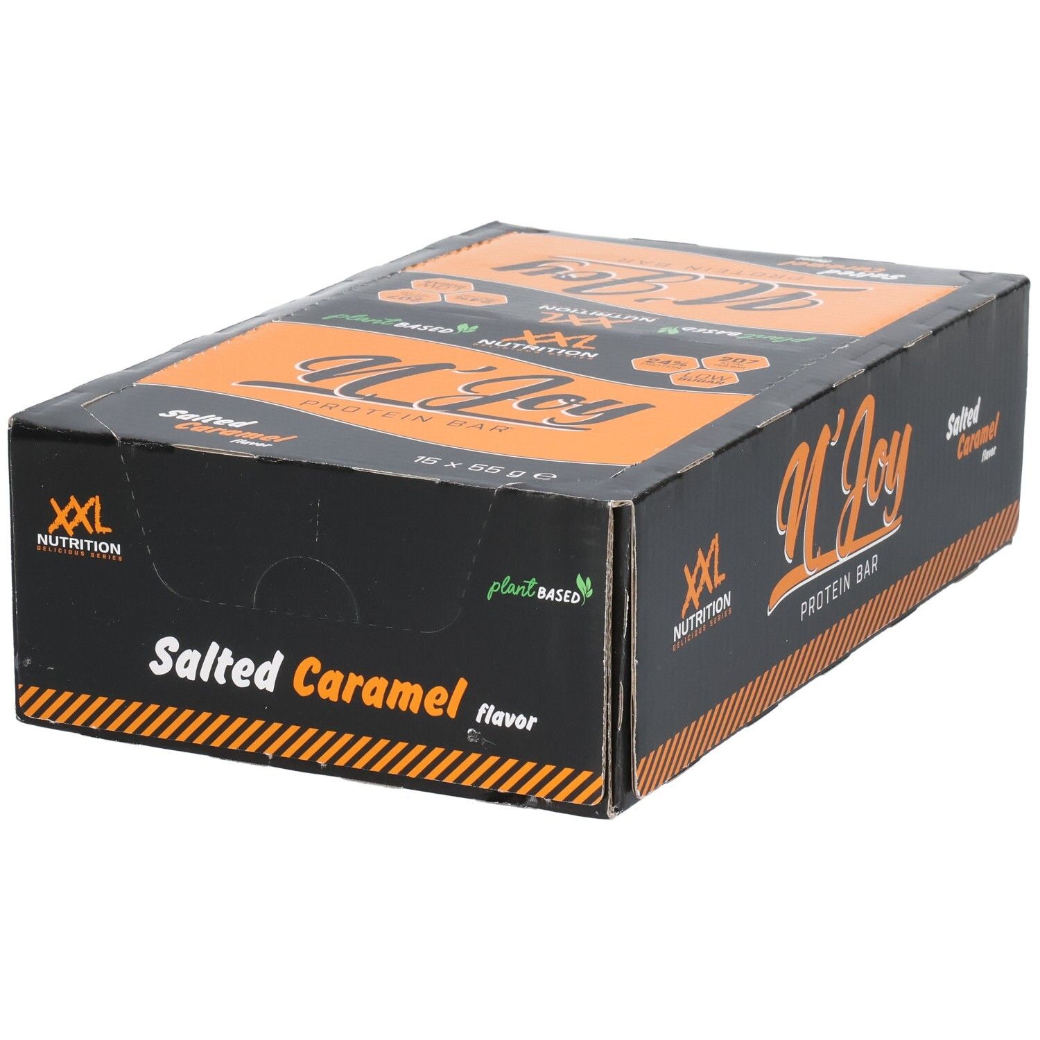 XXL Nutrition N'Joy Protein Bar Caramel Zeezout 15st 15 St Riegel
