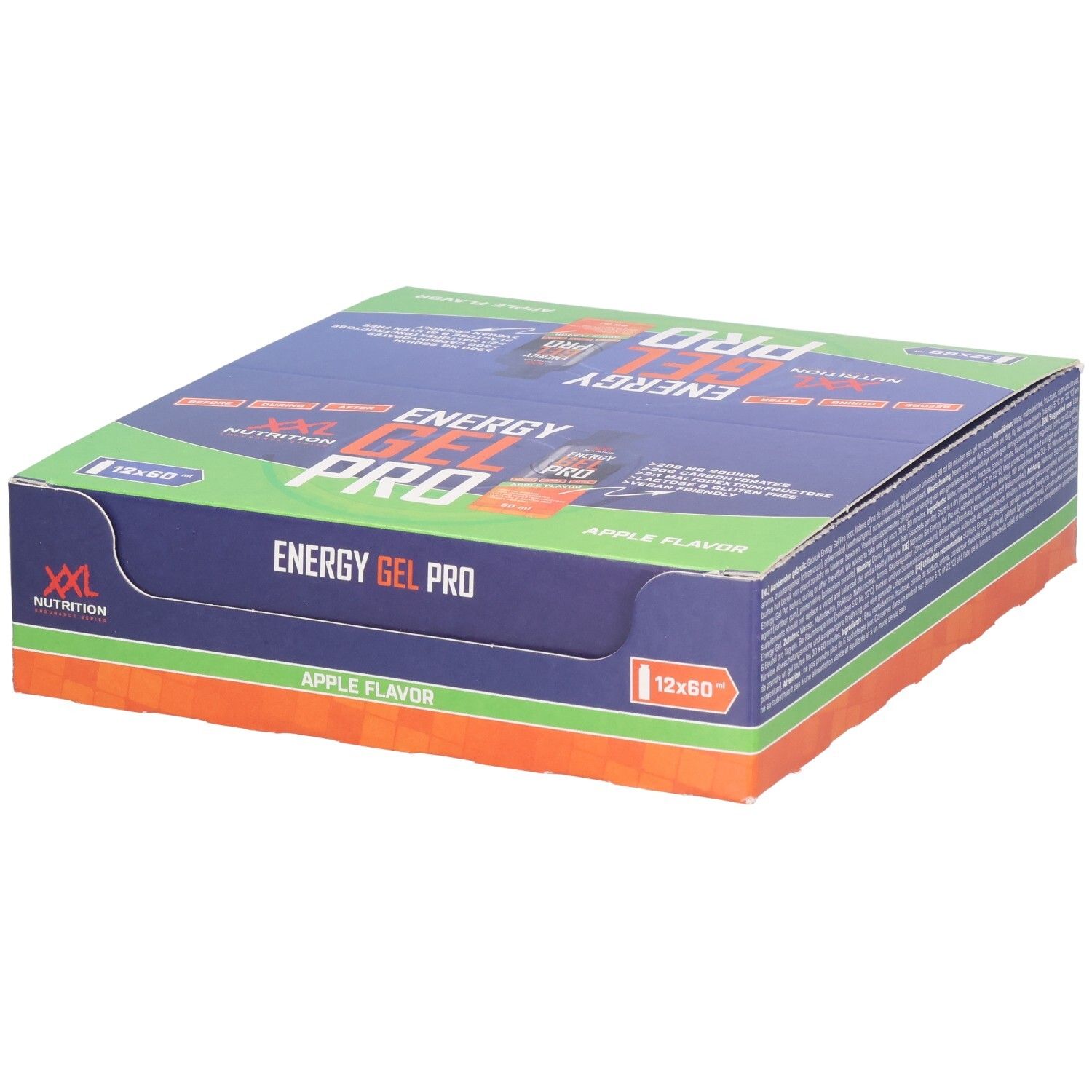 XXL Nutrition Energy Gel Pro Apple 12st 12 St