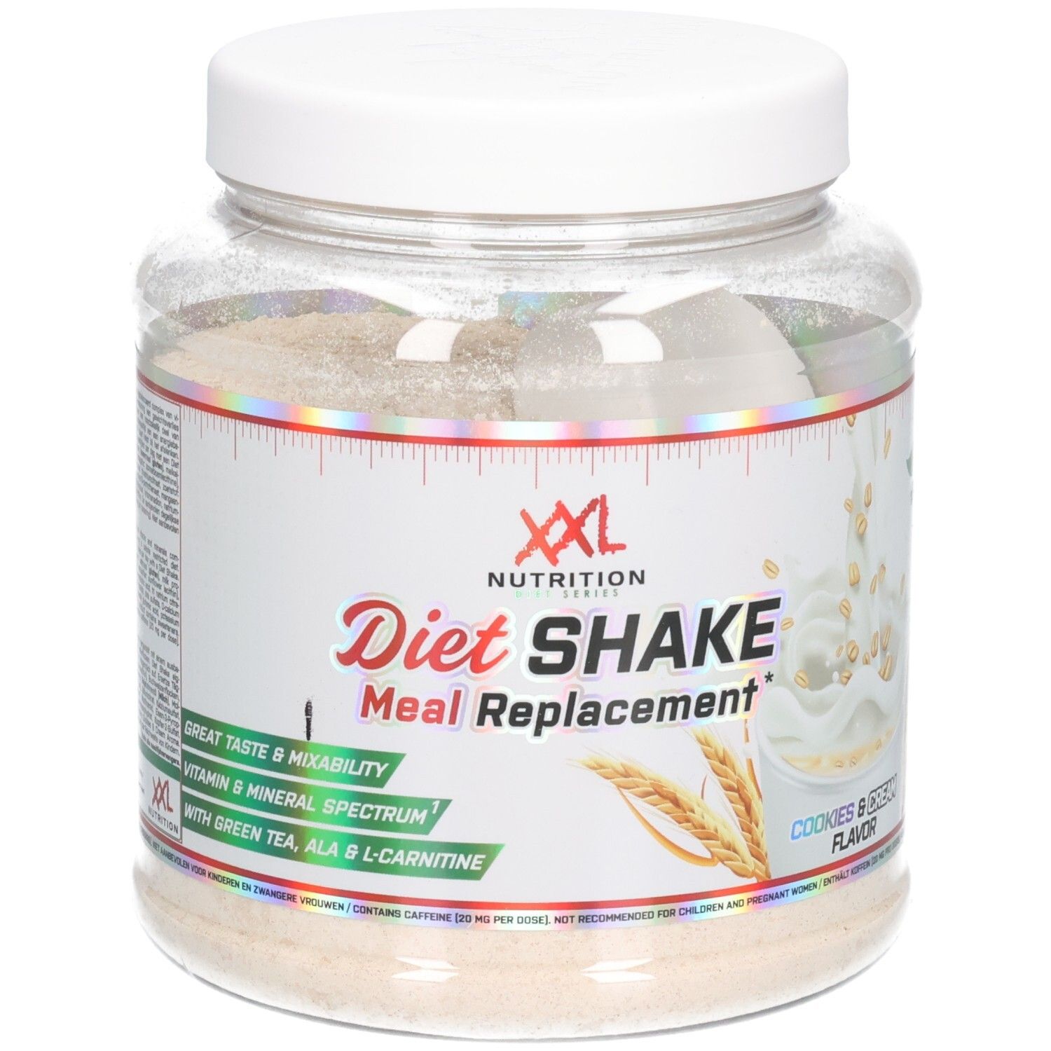 XXL Nutrition Diet Shake Cookies&Cream 480g 480 g Puder