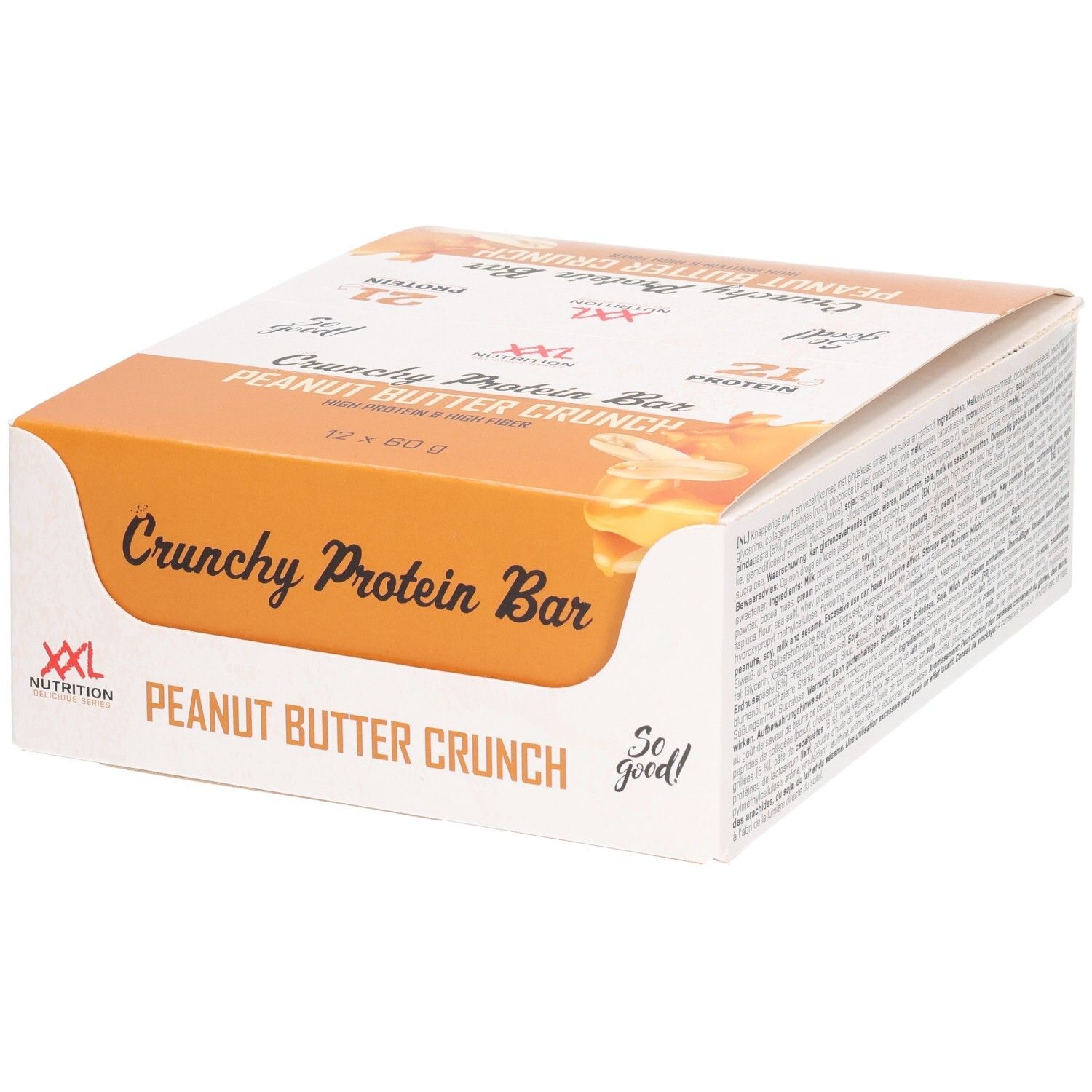 XXL Nutrition Crunchy Protein Bar Peanut Butter Crunch 12st 12 St Riegel