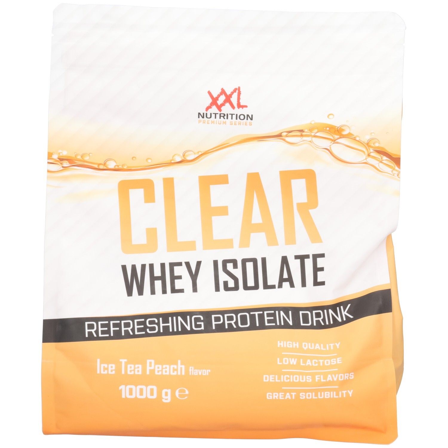 XXL Nutrition Clear Whey Isolate 1000 Gram Icea Tea Peach 1000g g Puder