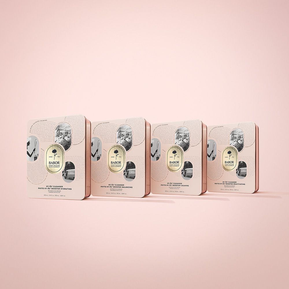 Babor HY-ÖL® Geschenkverpackung mit separater weißer Umverpackung.