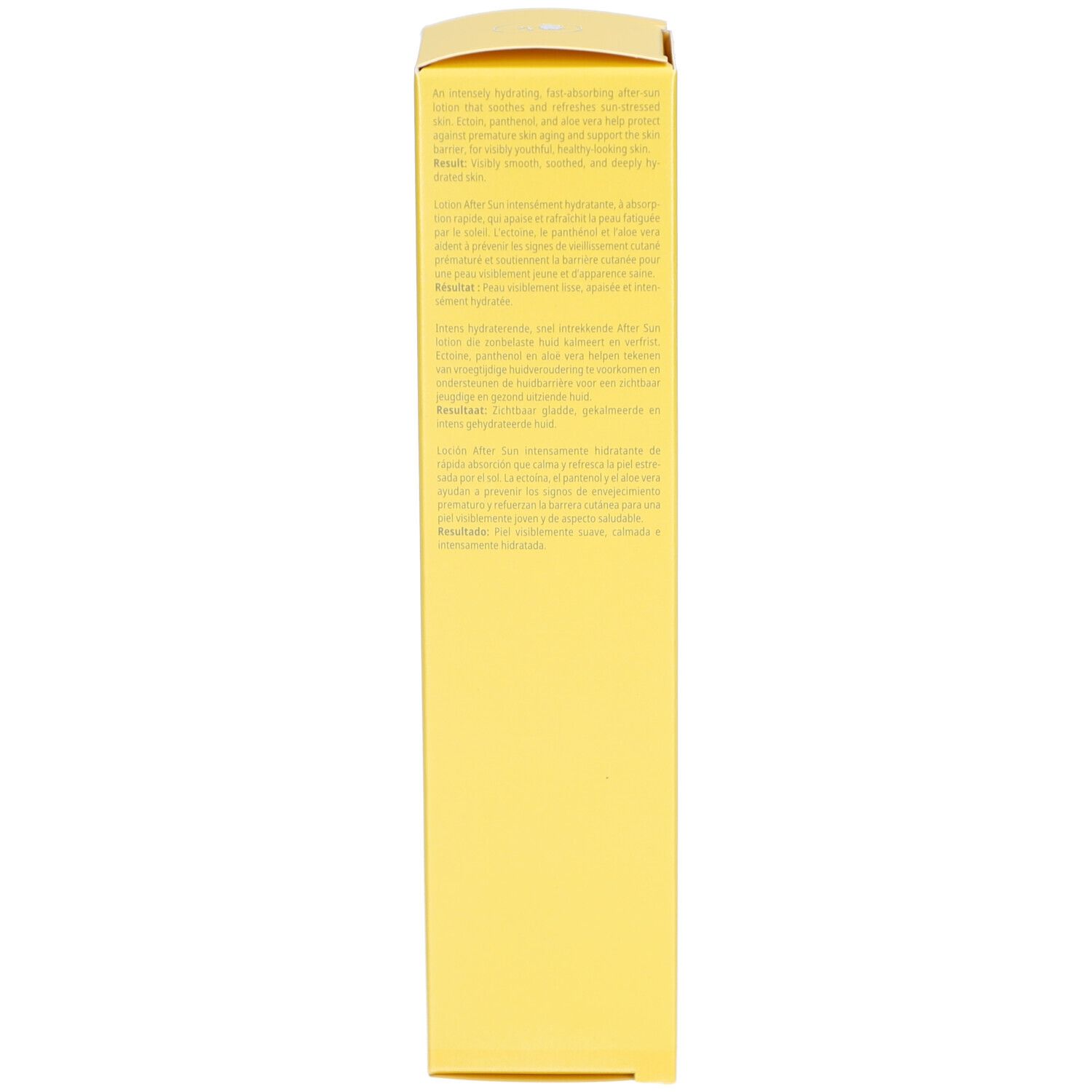 Silberfarbene Tube mit Schraubverschluss. Beschriftung: After Sun Hydration Recovery Lotion, Doctor Babor.