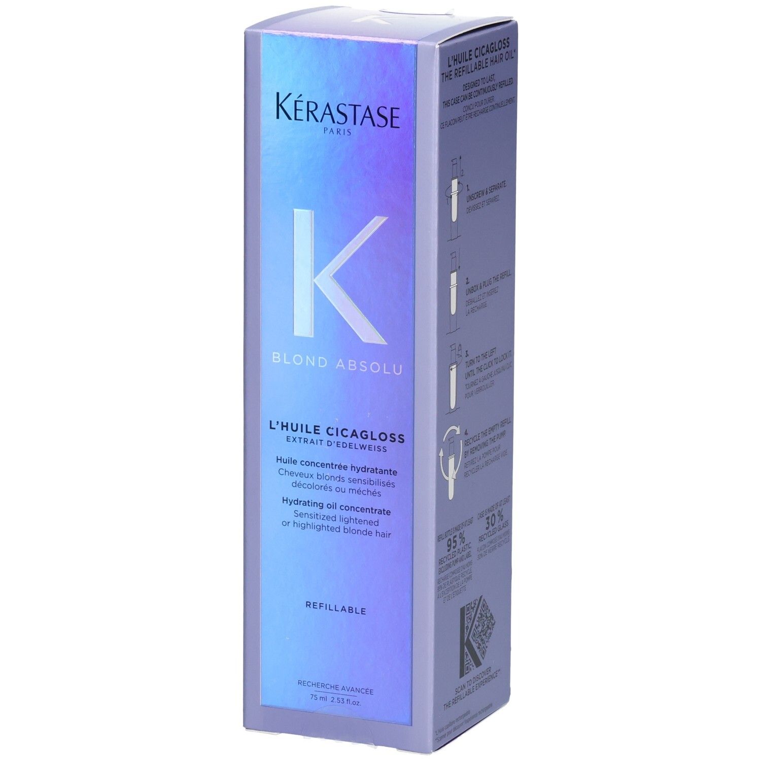 Kerastase Blond Absolu Huile Cicagloss Refillable 75ml 75 ml Öl