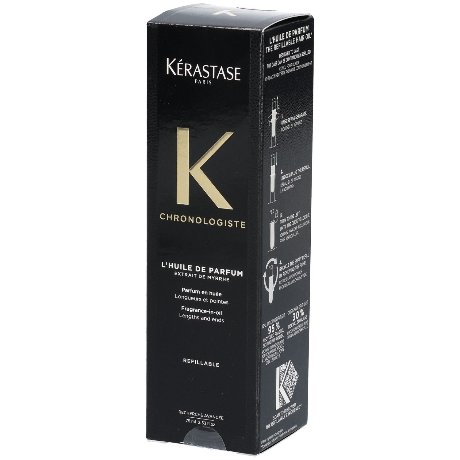 Kerastase Chronologiste Fragance In Oil Refillable 75ml 75 ml Spray