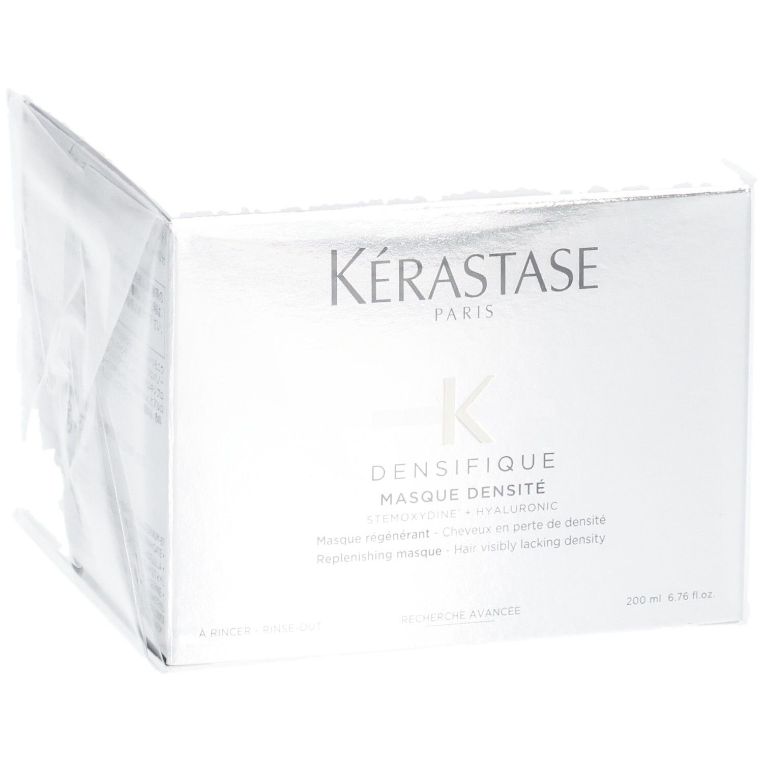 Kérastase Densifique Masque Densité Haarkur-Verpackung, schräg von vorne.