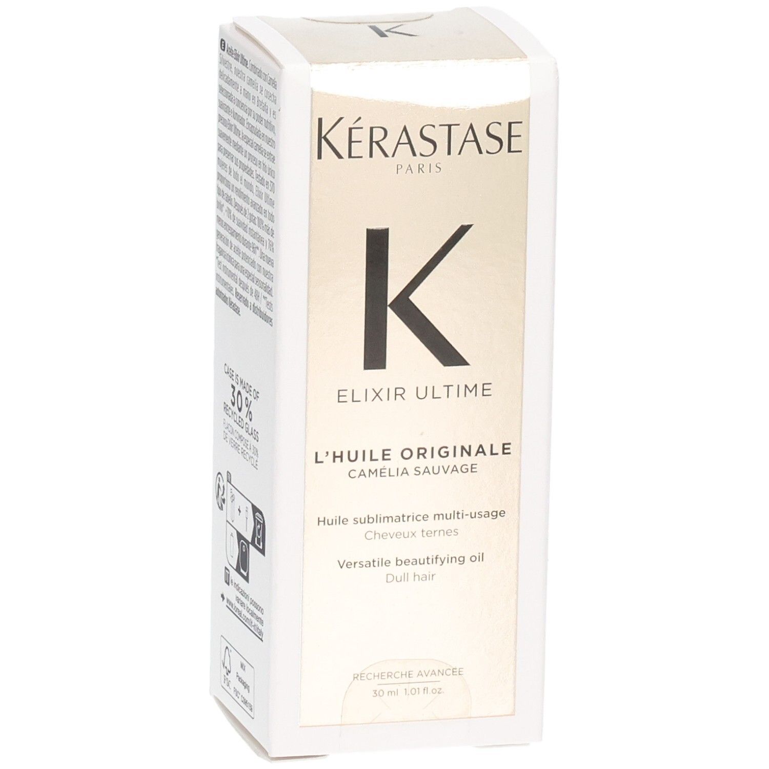 KÉRASTASE Elixir Ultime L’Huile Originale, vielseitiges Öl für mattes Haar, 30ml.