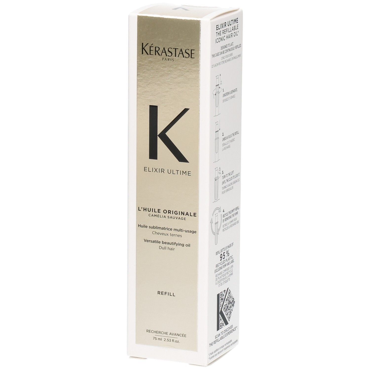 Kerastase Elixir Ultime L’Huile Originale Refill 75ml 75 ml Öl