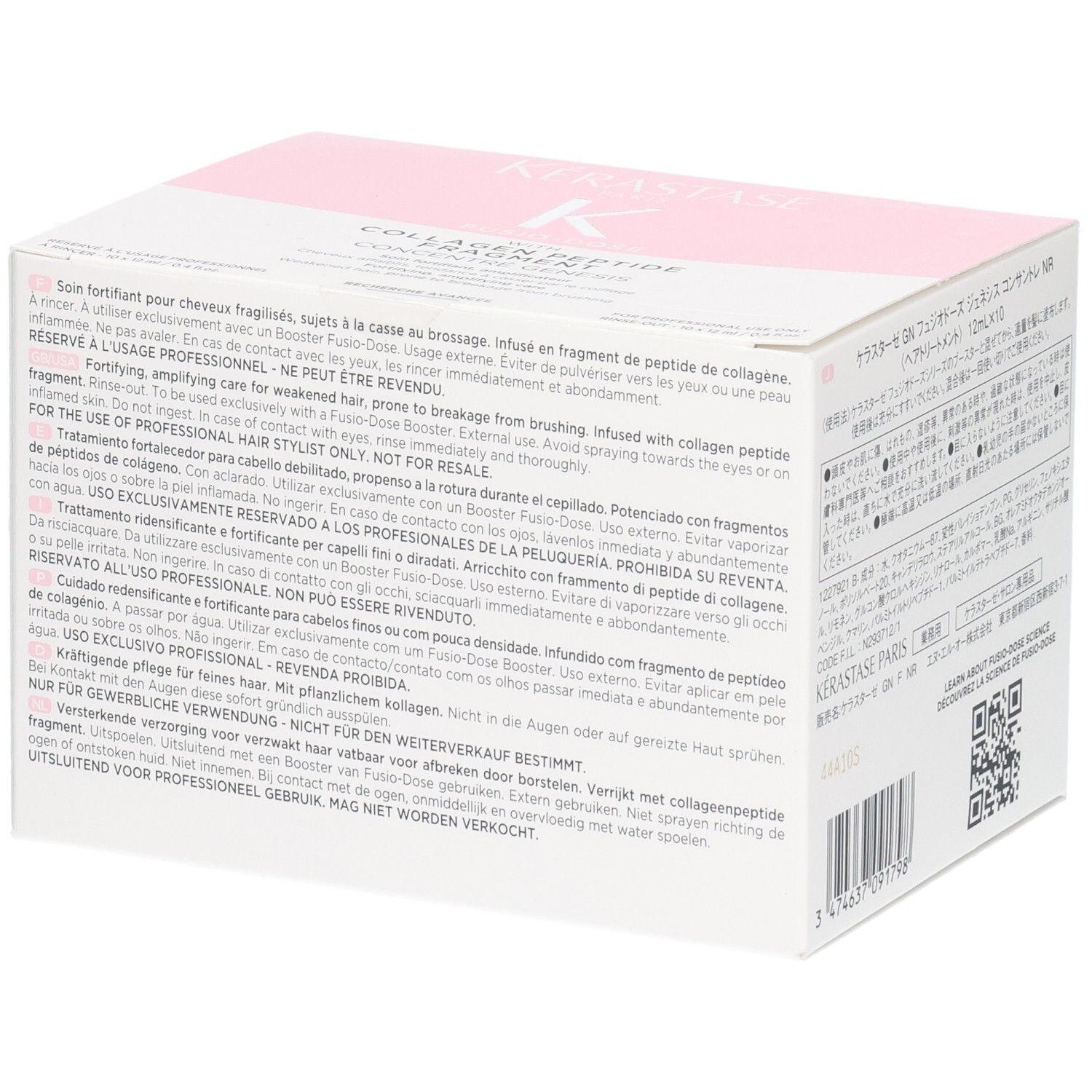 Kerastase Fusio-Dose Concentre Densifique Collagen Peptide 10x12ml 10x12 ml Konzentrat