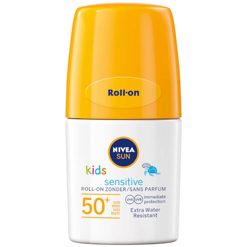 NIVEA SUN kids sensitive SPF 50+ Roll-On sans parfum
