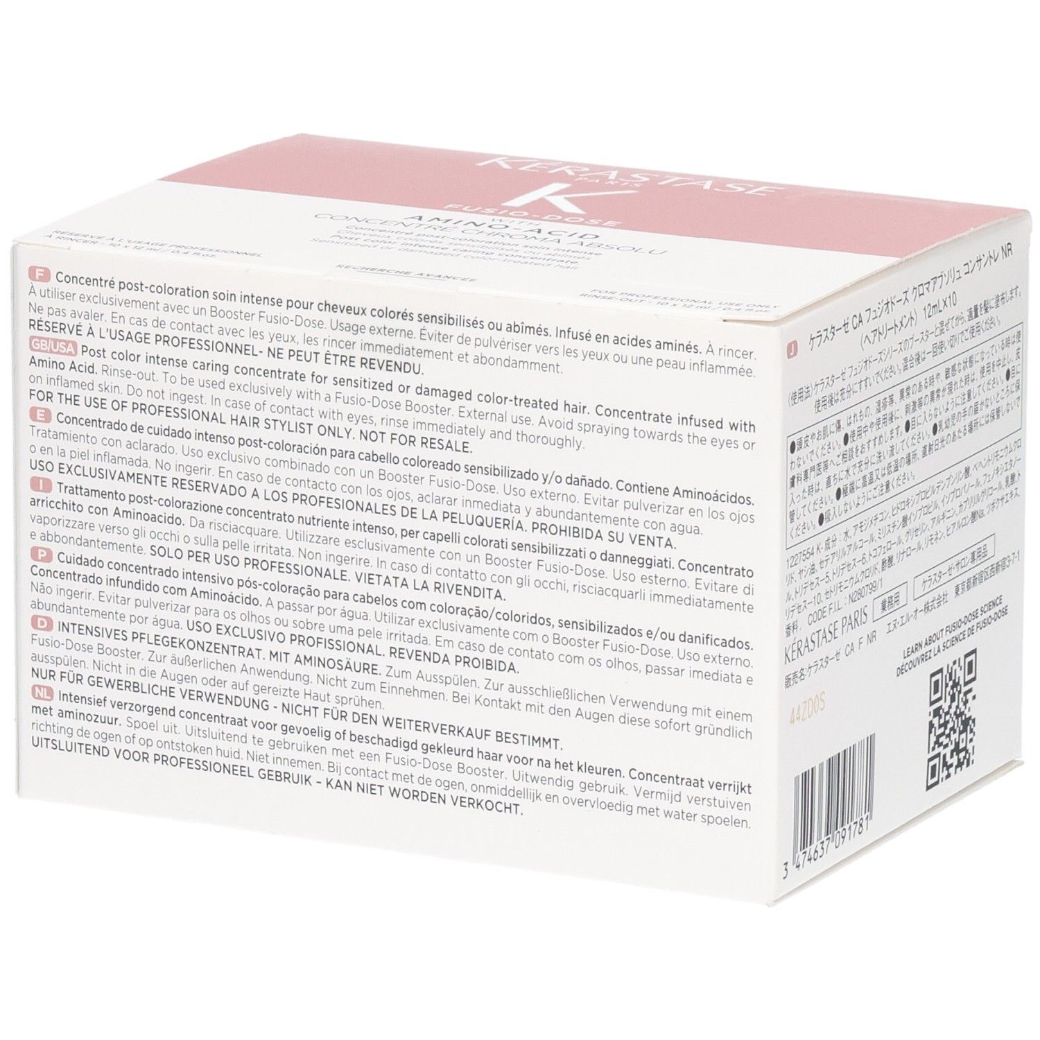 Kerastase Fusio-Dose Concentre Chromatique 10x12ml 10x12 ml Konzentrat