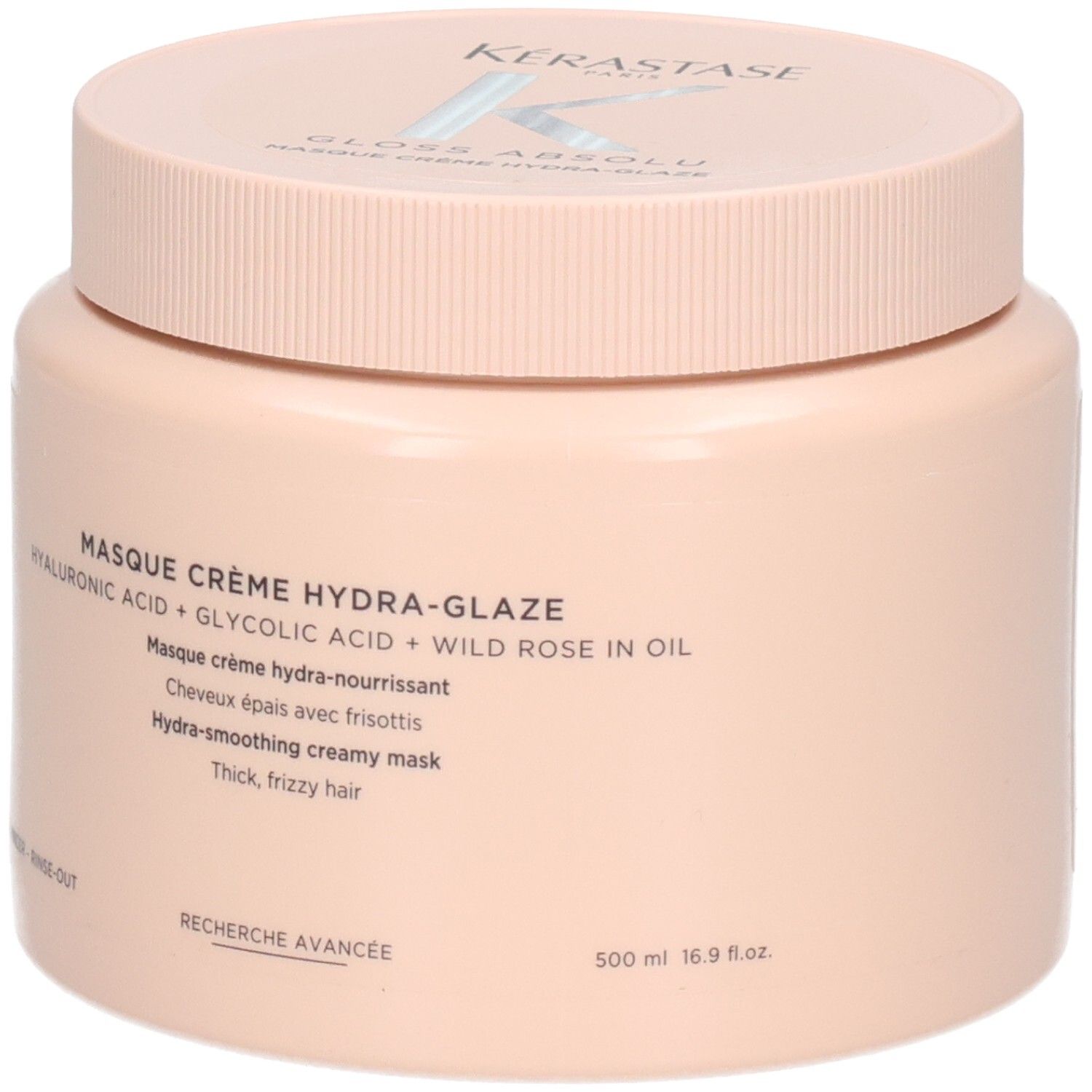 Kerastase Gloss Absolu Masque Crème Hydra Glaze Haarkur mit Hyaluronsäure und Glykolsäure.