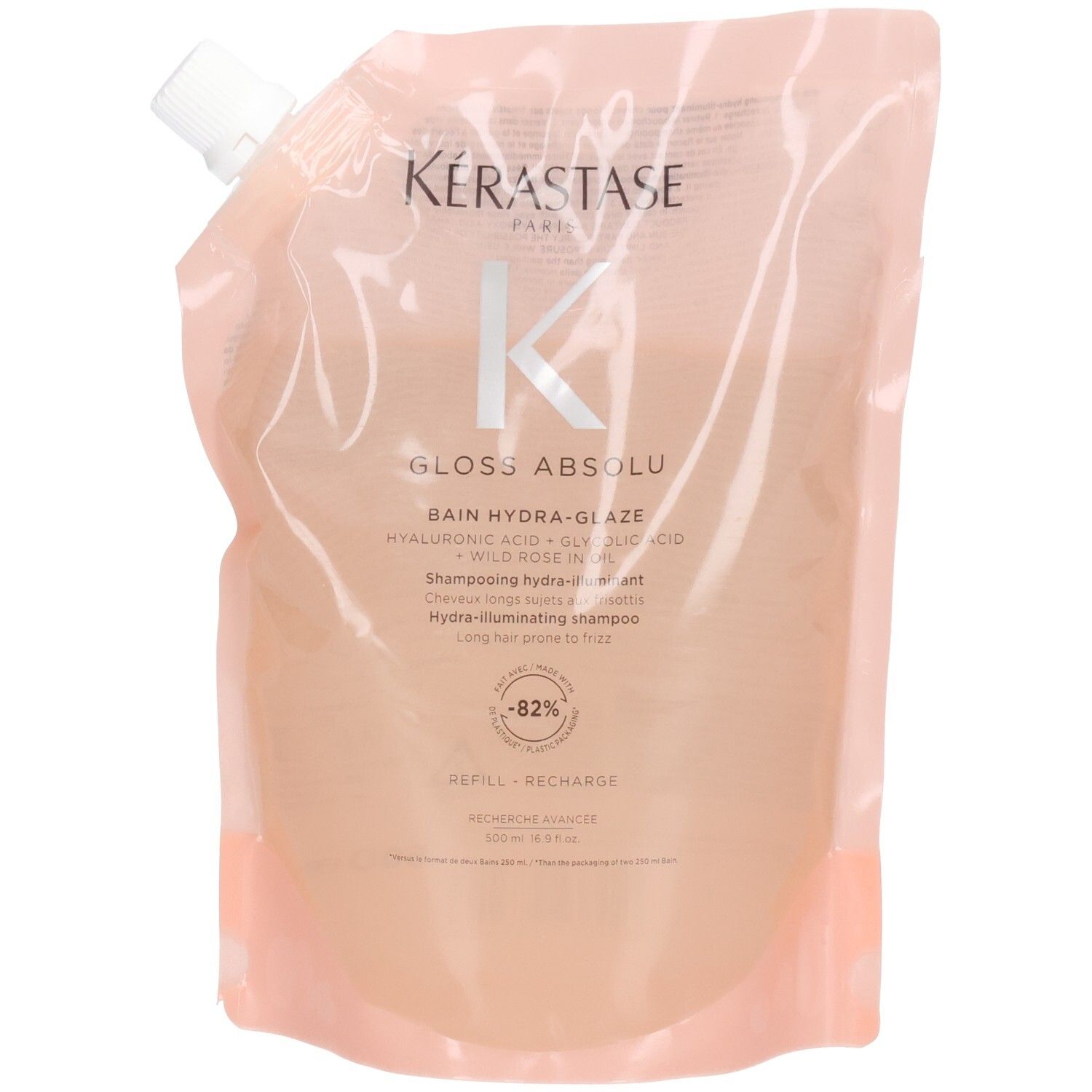 Kerastase Gloss Absolu Bain Hydra-Glaze Shampoo Refill 500ml 500 ml