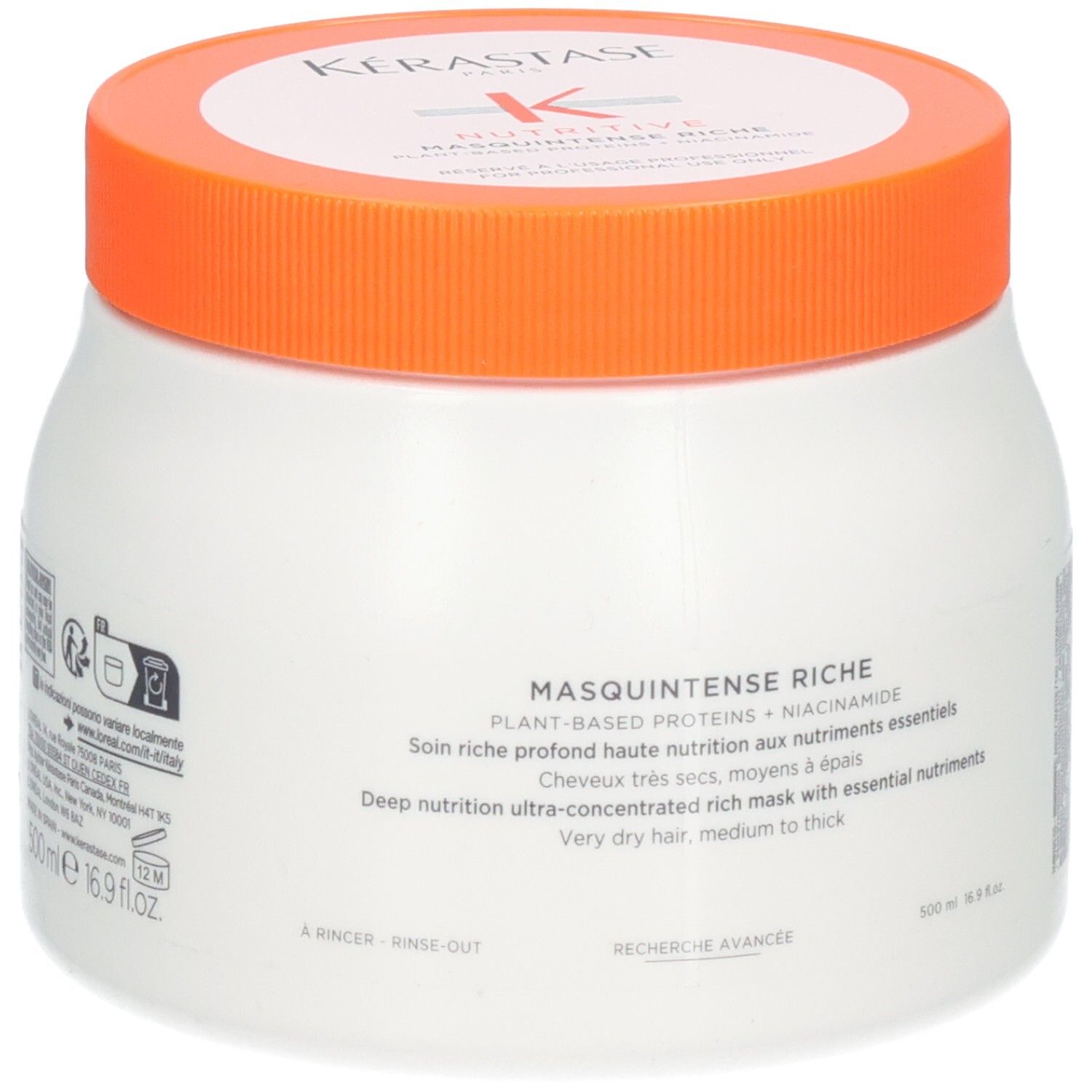 Kerastase Nutritive Masque Intense Riche 500ml 500 ml Maske