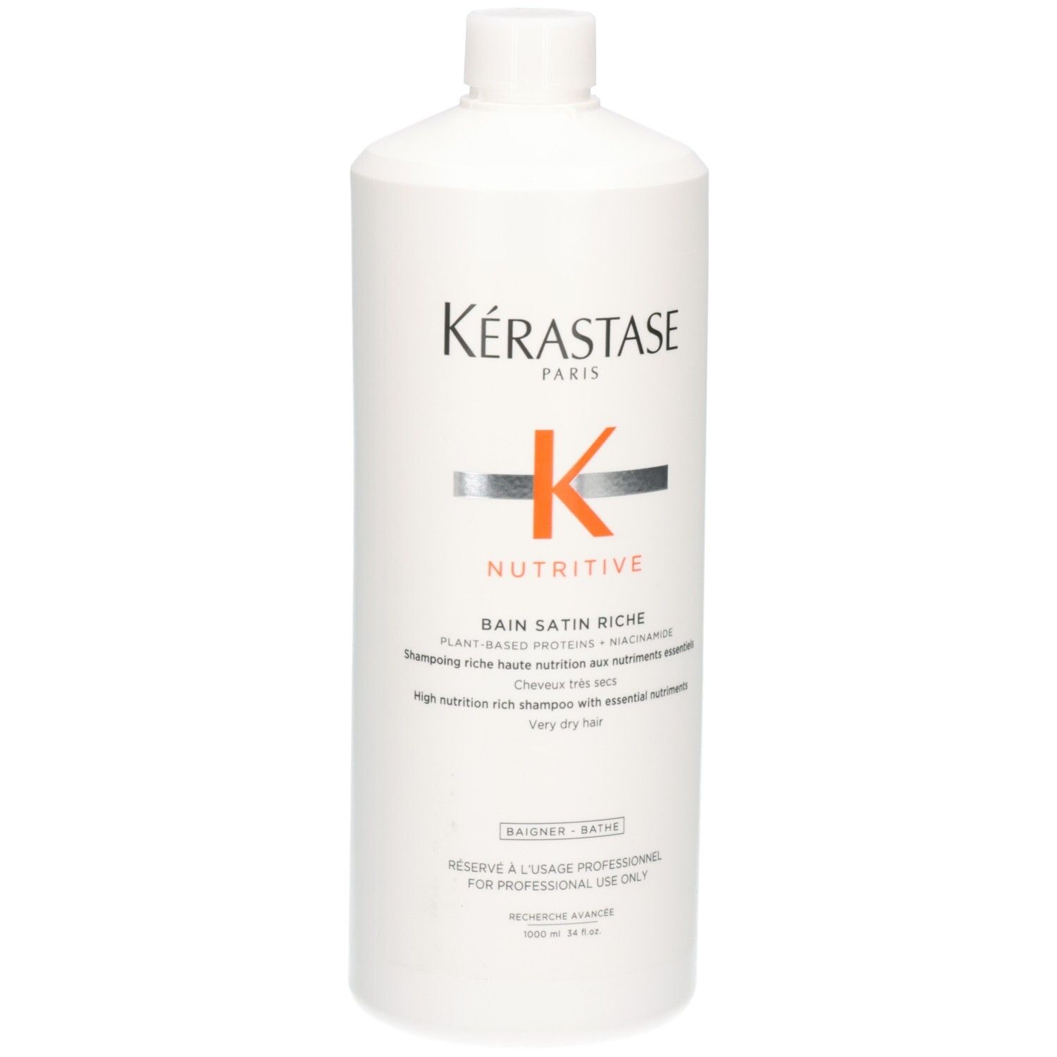 Kerastase Nutritive Bain Satin Riche Shampoo 1l 1 l